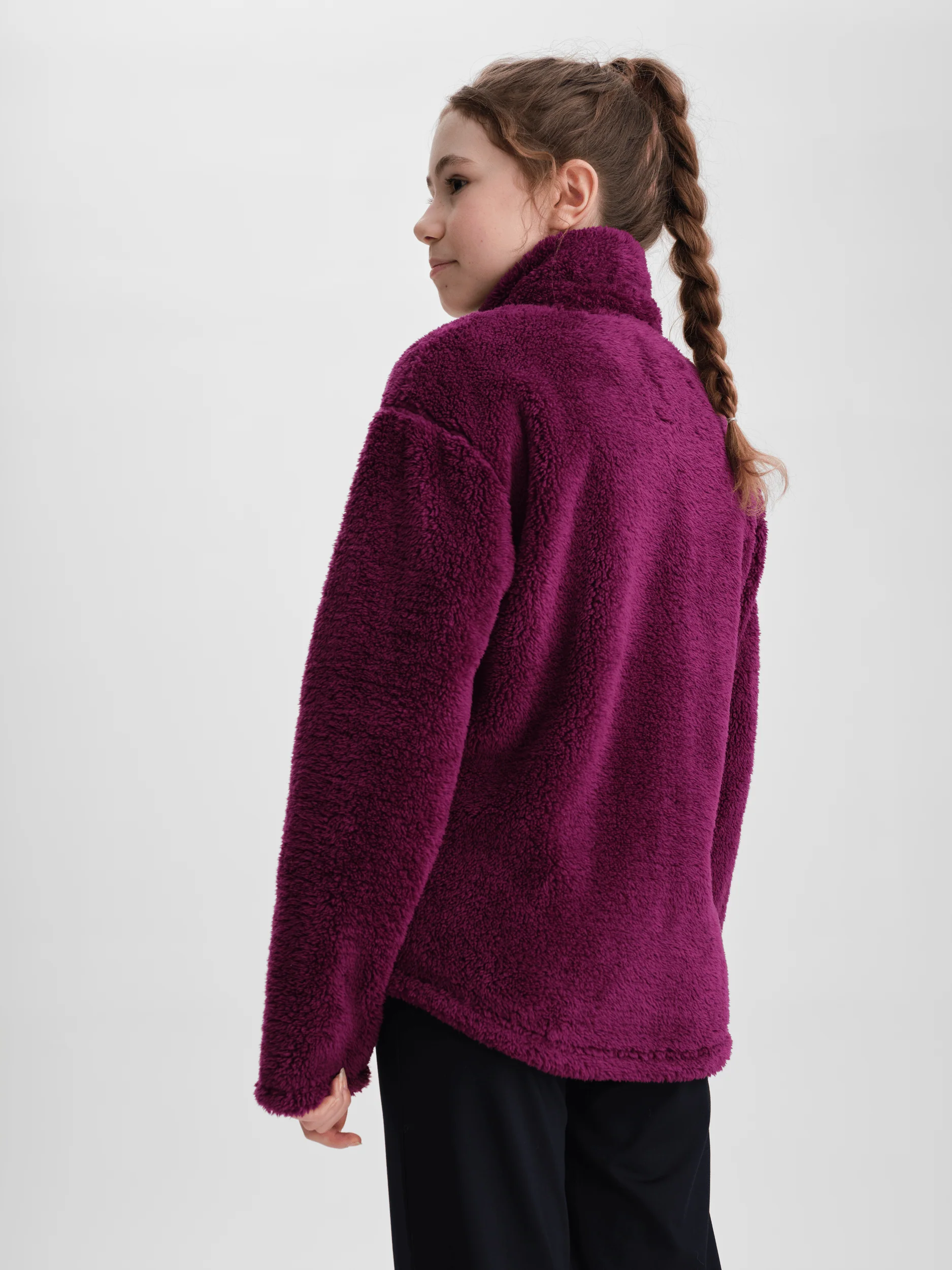 COZY PILE DEEP MAGENTA JUNIOR - Image 3