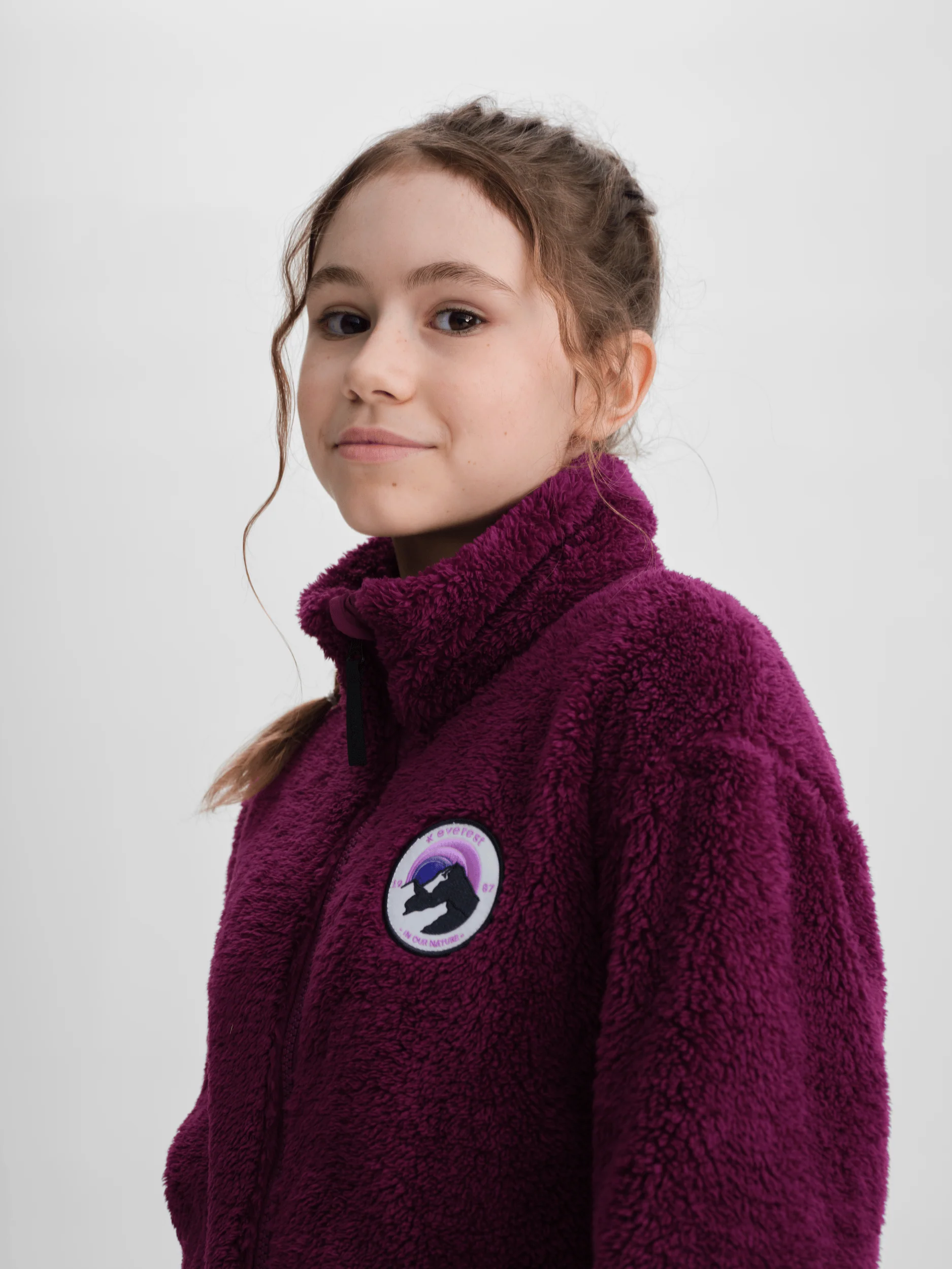 COZY PILE DEEP MAGENTA JUNIOR - Image 4