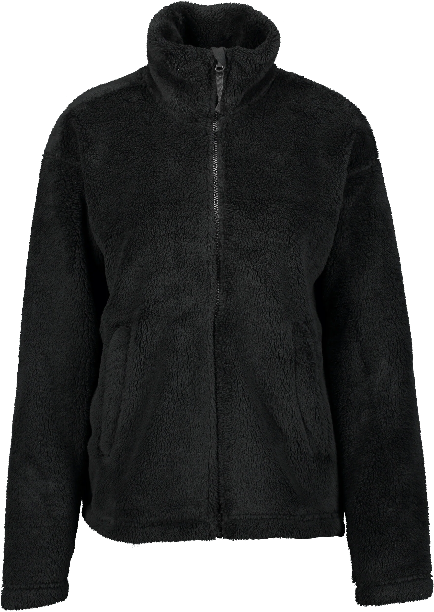 COZY PILE JACKET BLACK WOMEN - Image 6