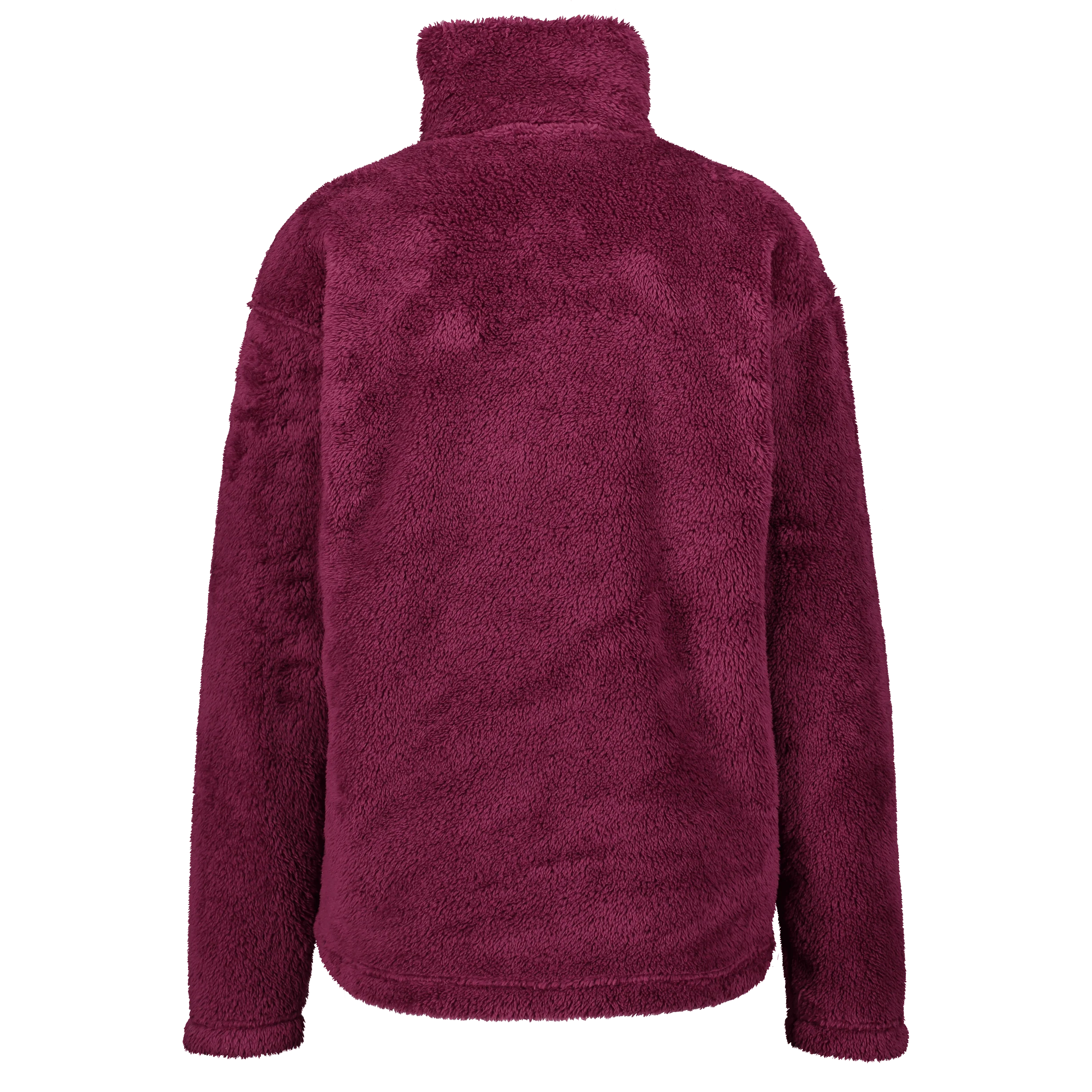 COZY PILE JACKET  DEEP MAGENTA - Image 7