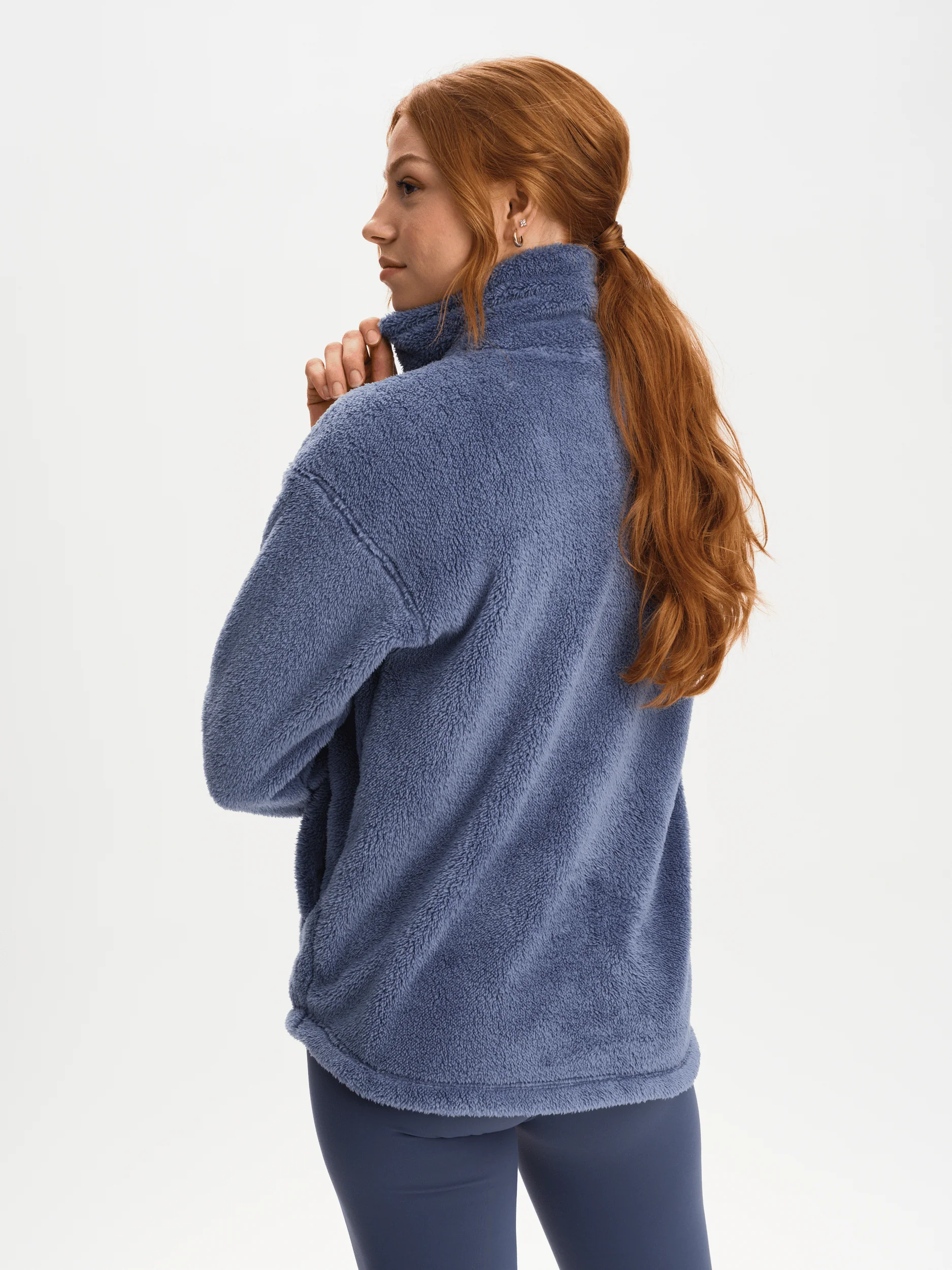 COZY PILE JACKET PURPLE WIND WOMEN - Image 3