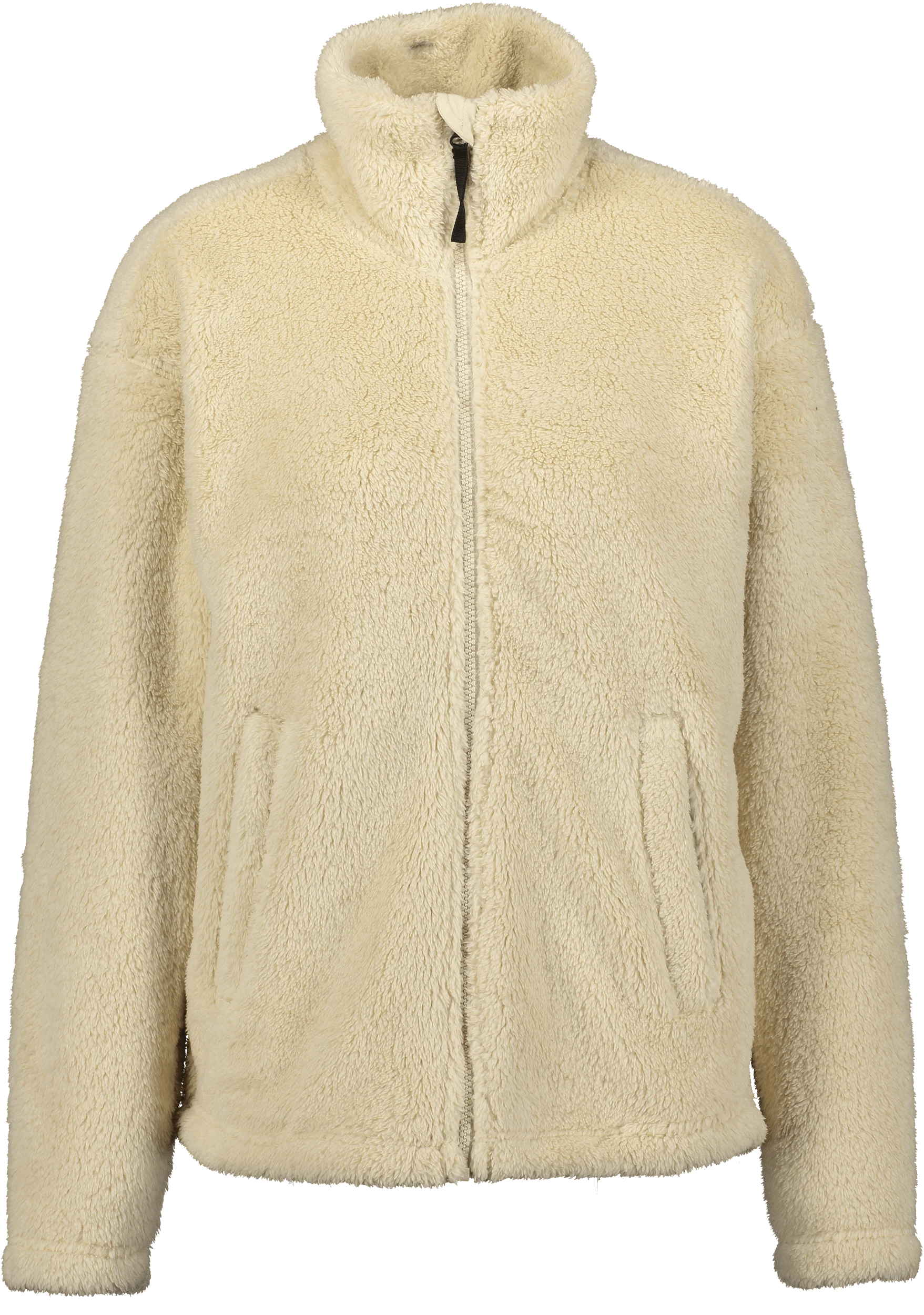COZY PILE JACKET IVORY BEIGE WOMEN - Image 5