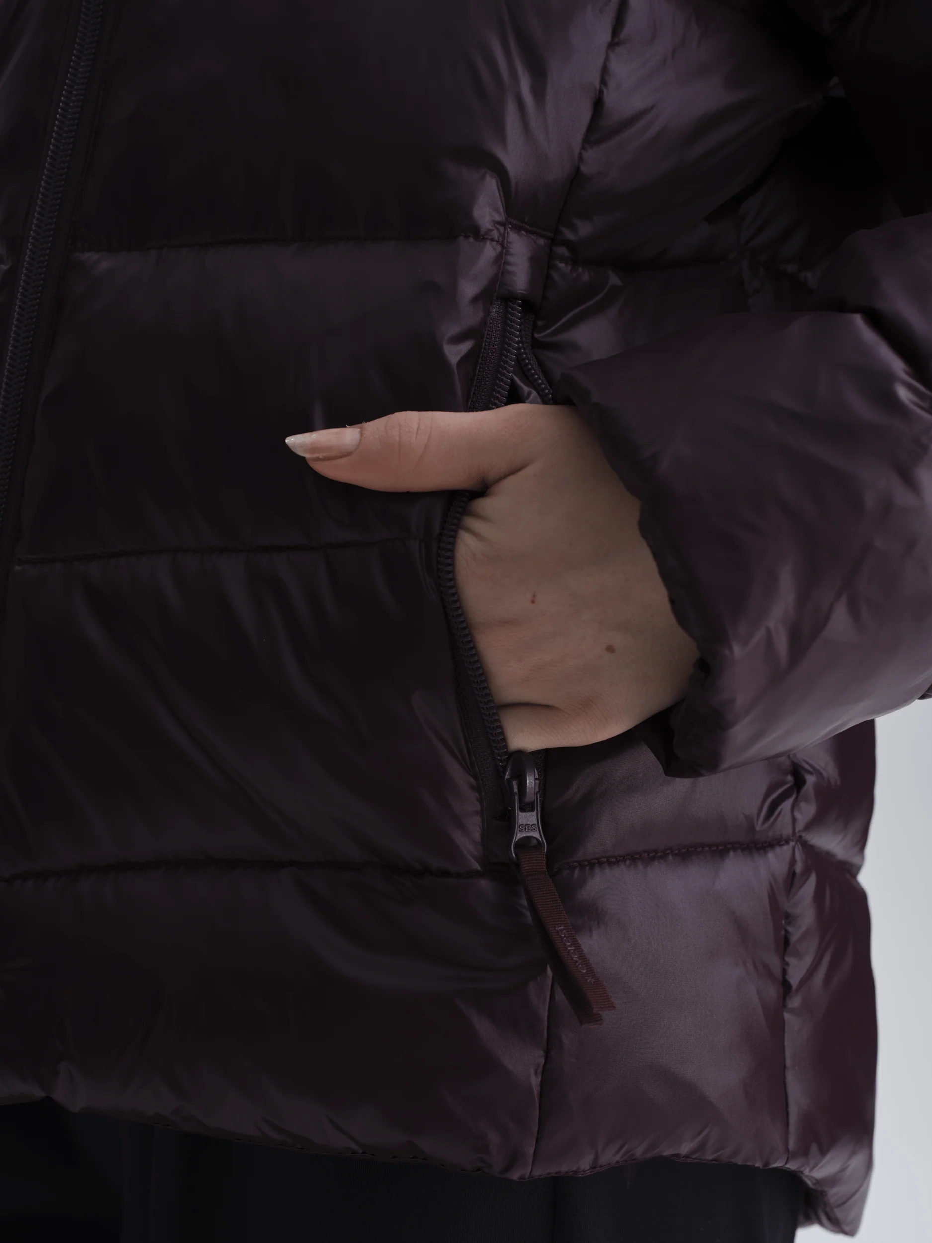 DEVI JACKET DARK BURGUNDY - Image 5