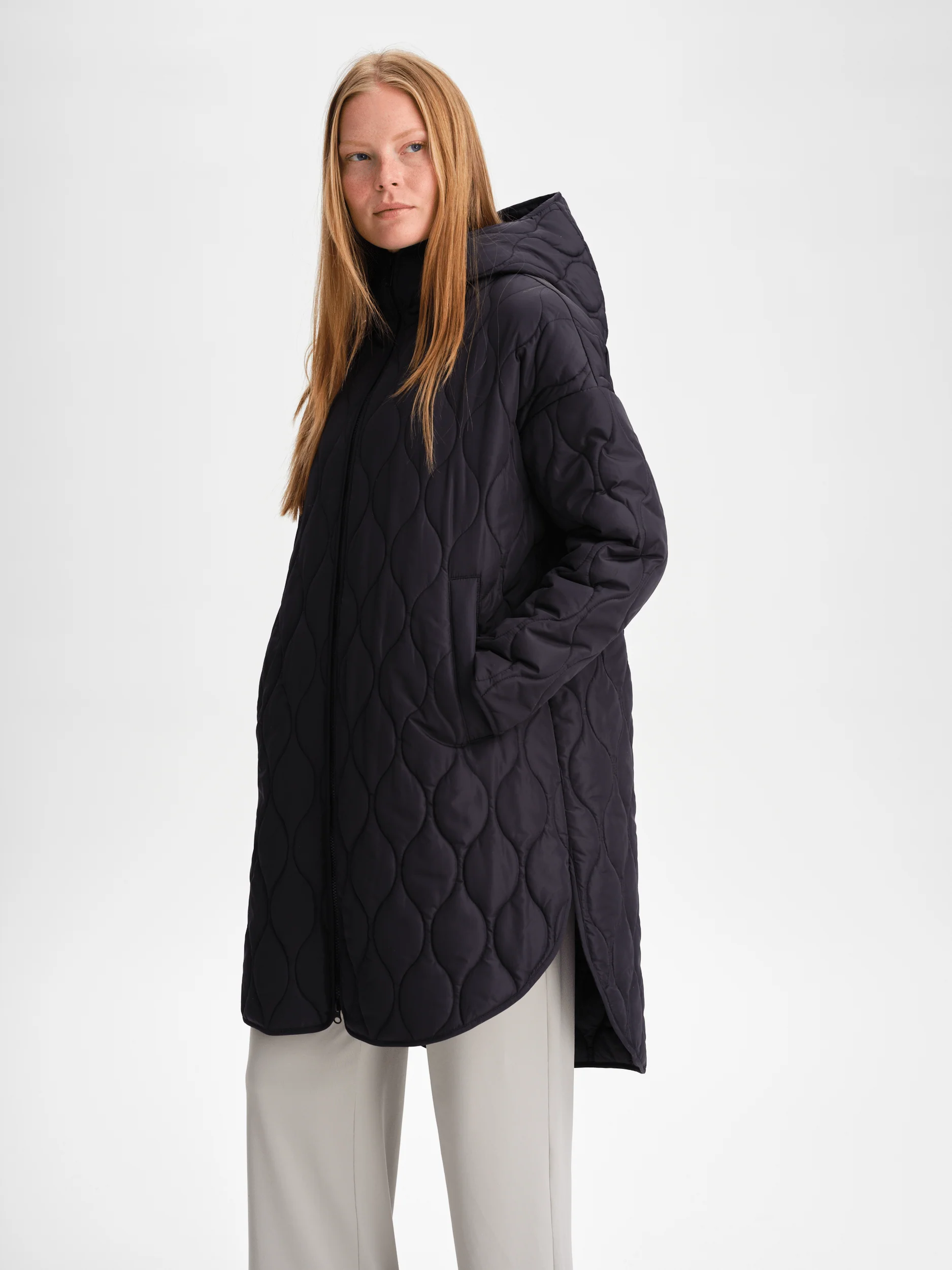 DOME COAT BLACK