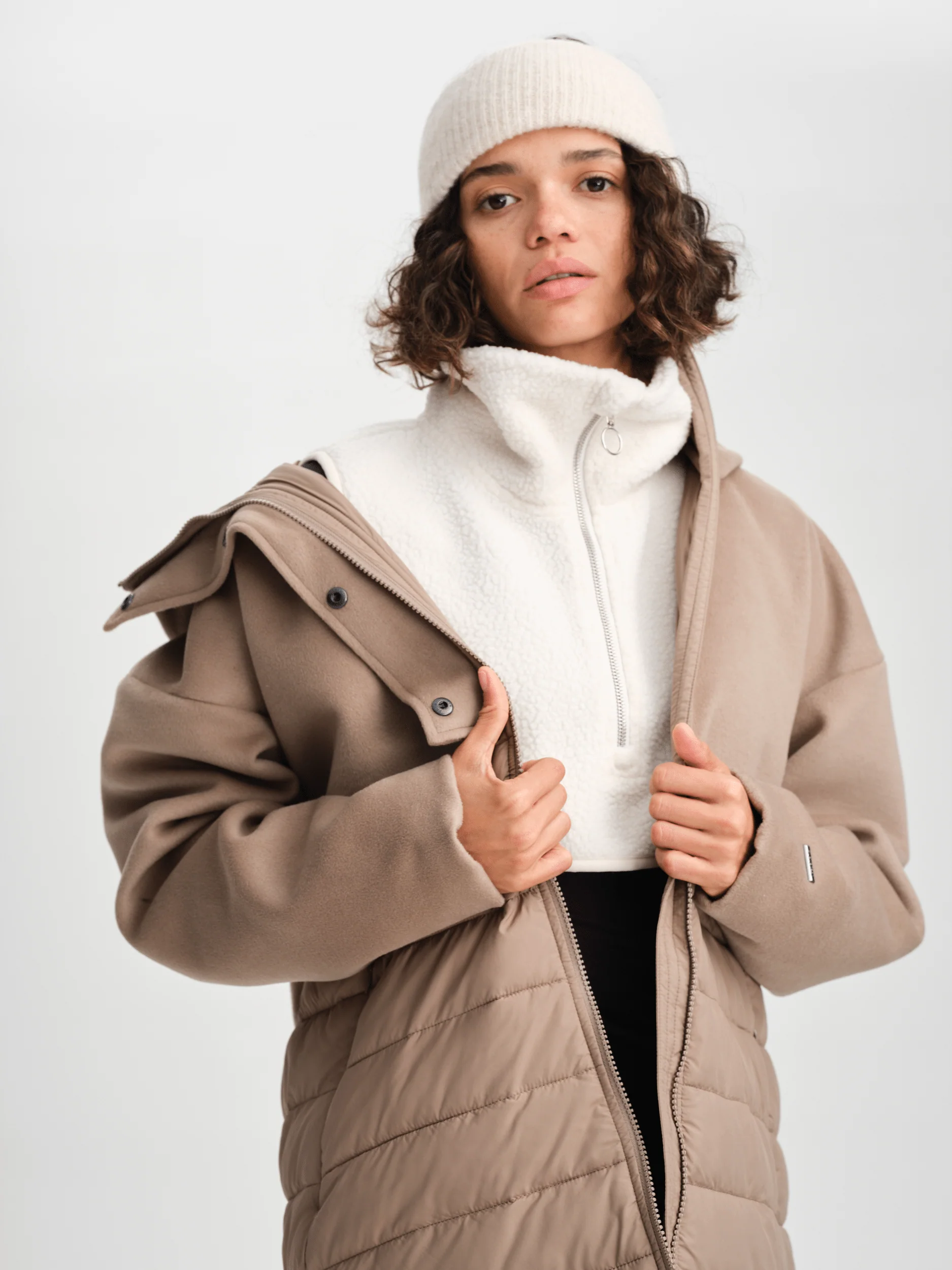 EDITH COAT DESERT BEIGE - Image 4