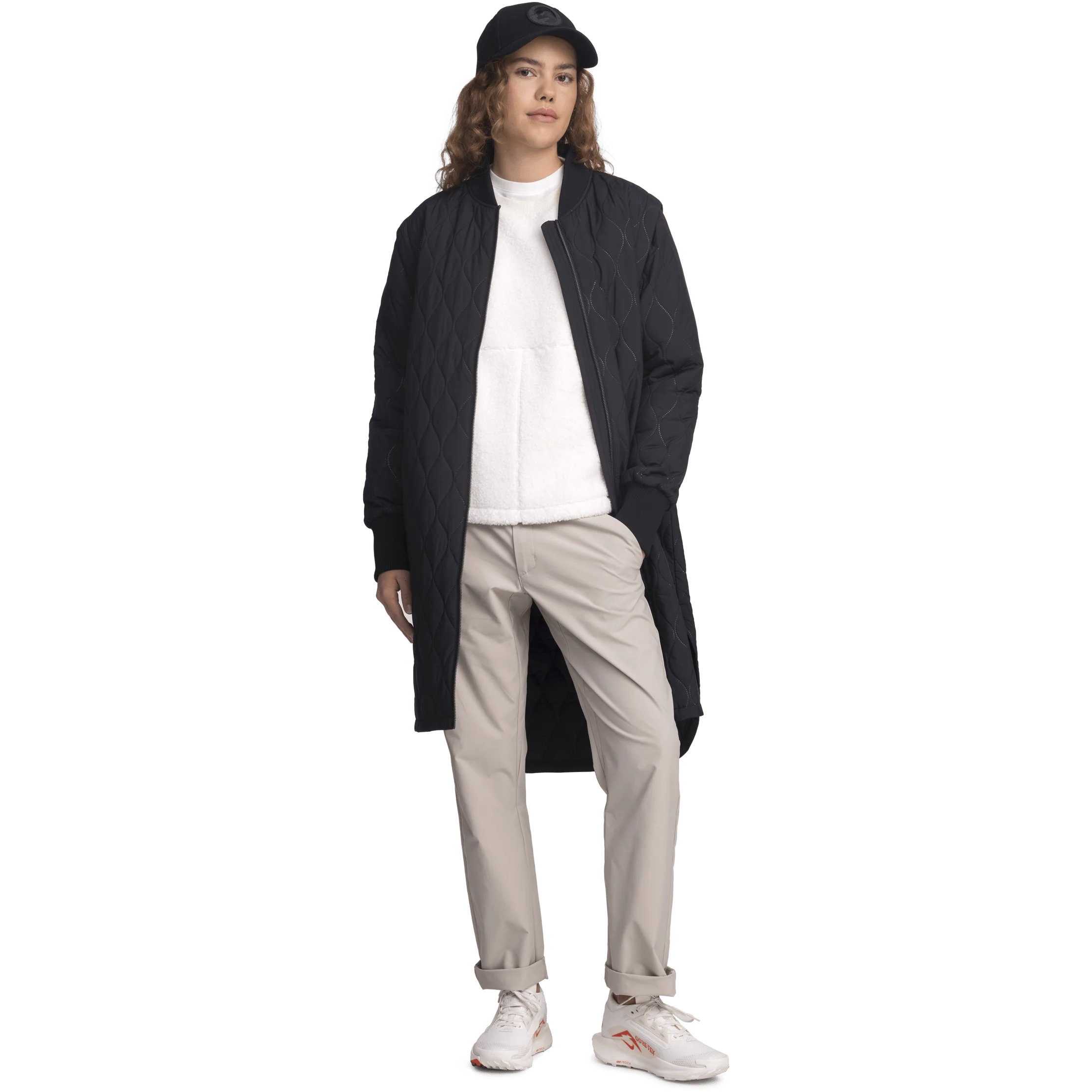 EMORY 2IN1 COAT WOMENS BLACK - Image 2