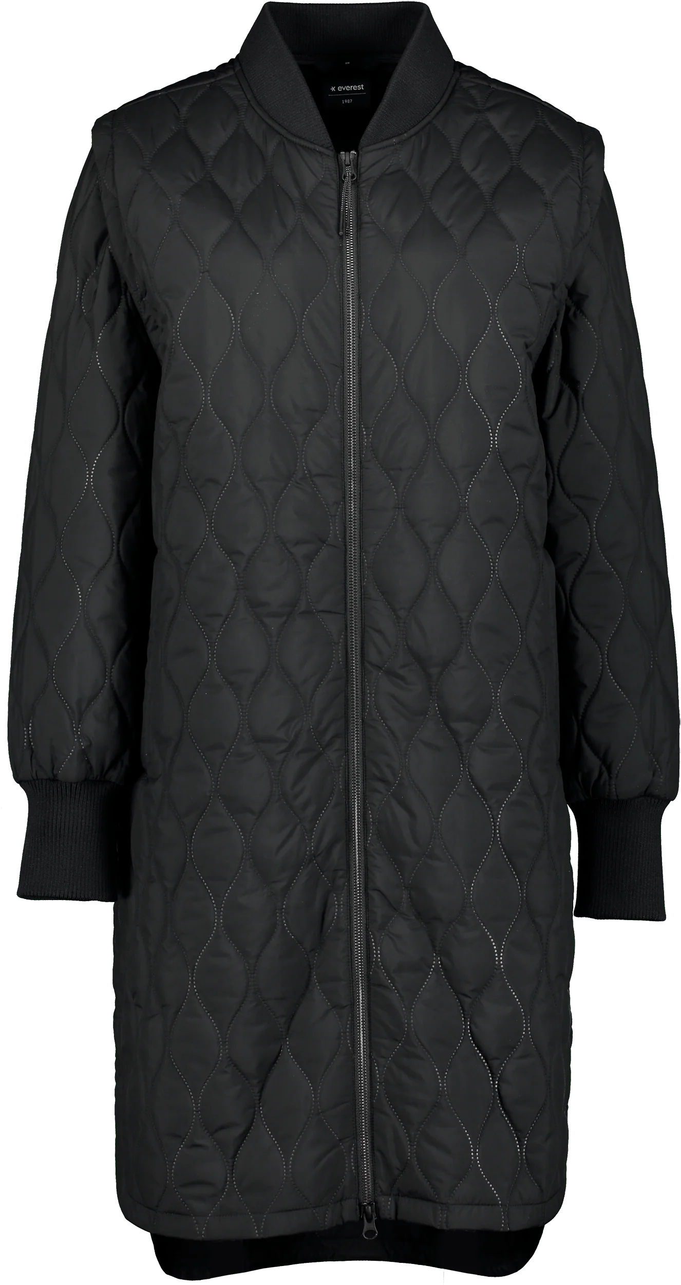 EMORY 2IN1 COAT WOMENS BLACK - Image 8