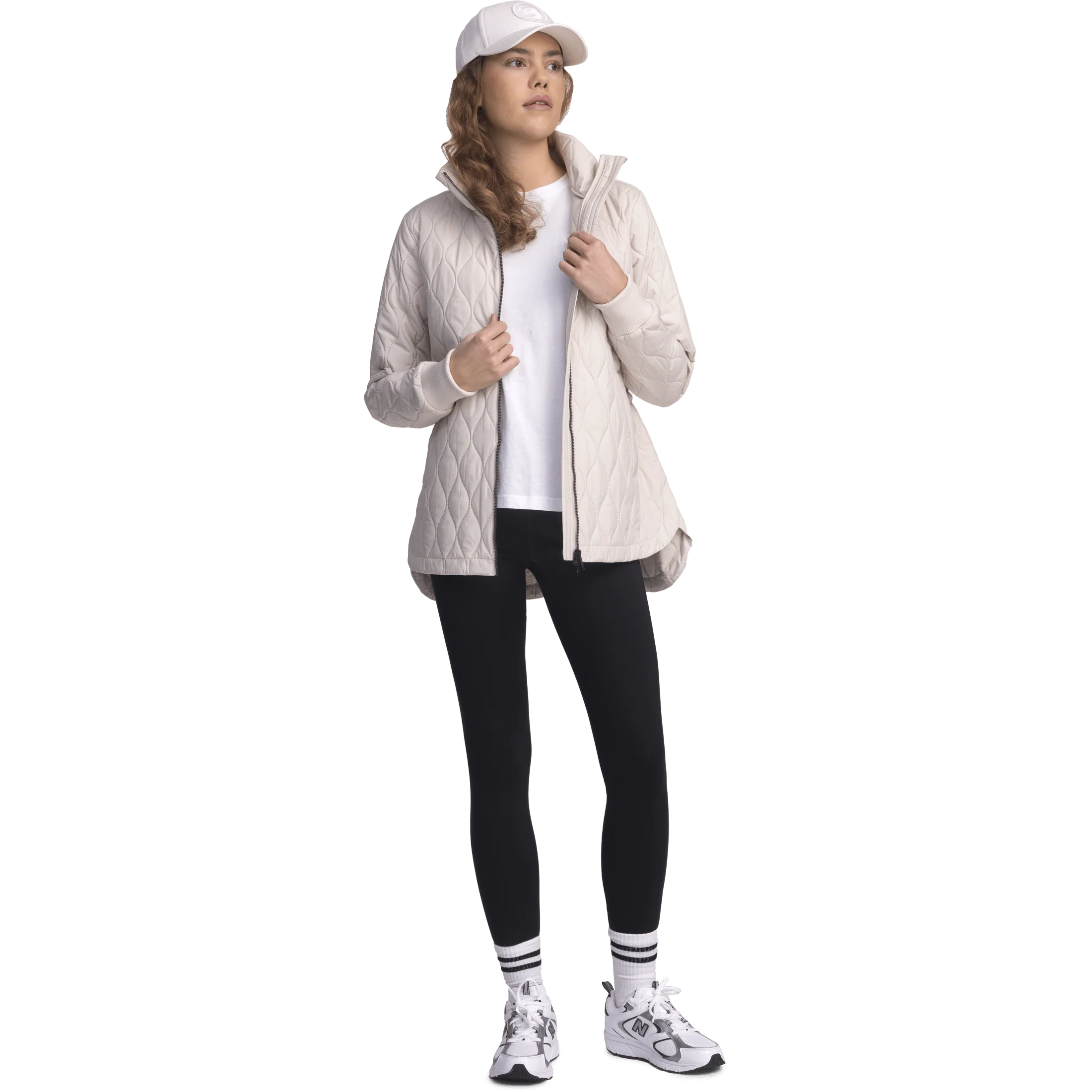 EMORY QUILT JACKET IVORY BEIGE WOMEN - Image 7
