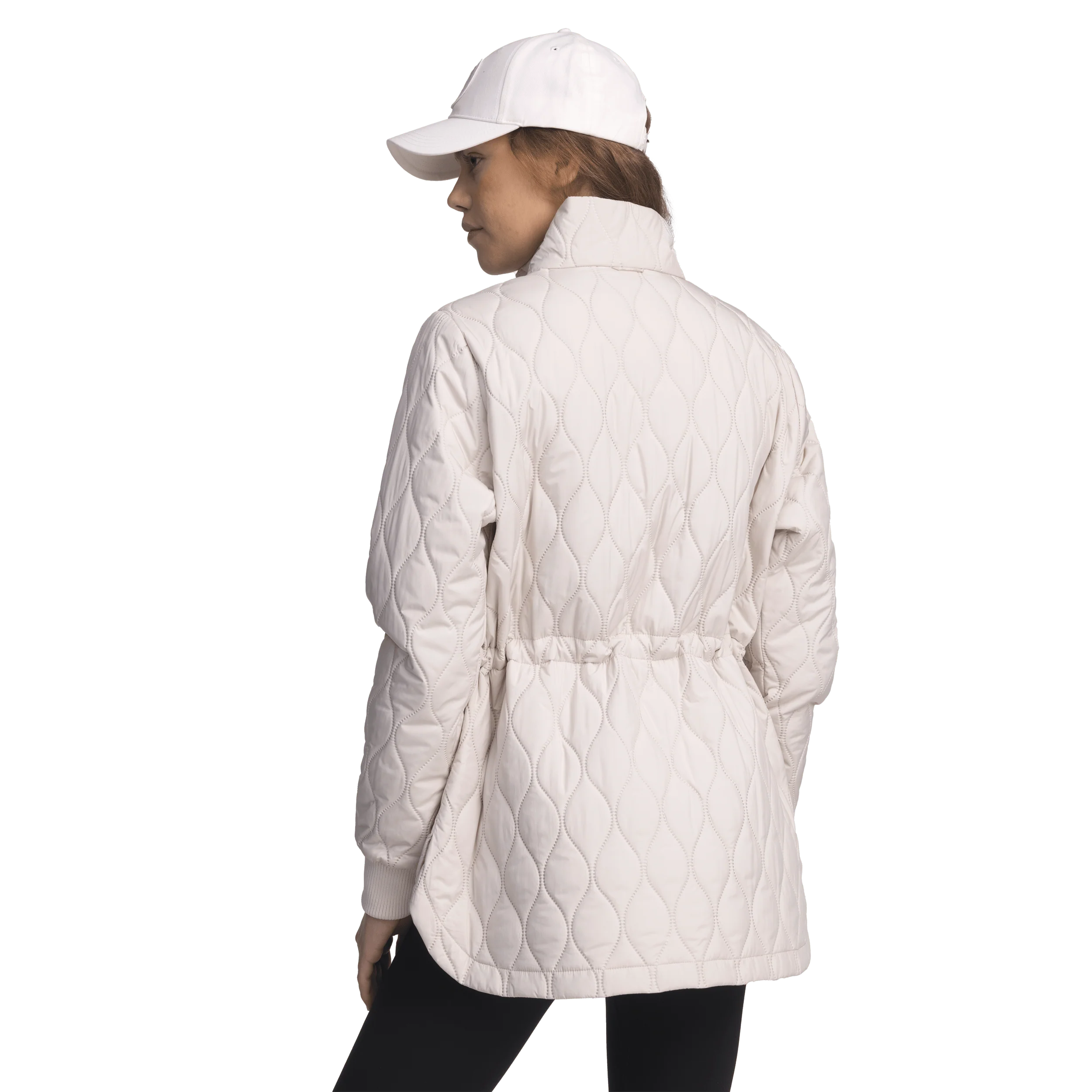 EMORY QUILT JACKET IVORY BEIGE WOMEN - Image 8