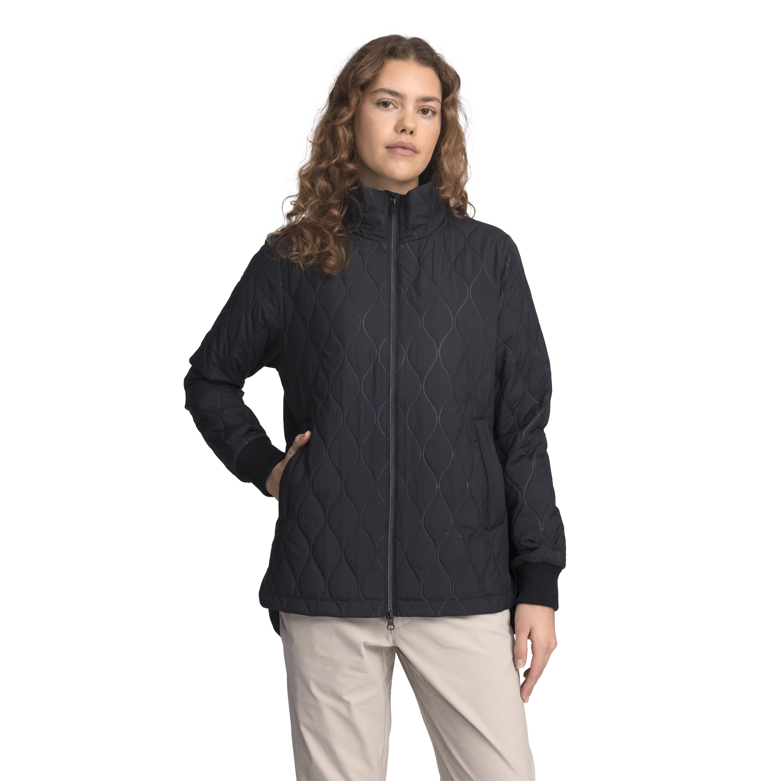 EMORY QUILT JACKET BLACK WOMEN - Image 2
