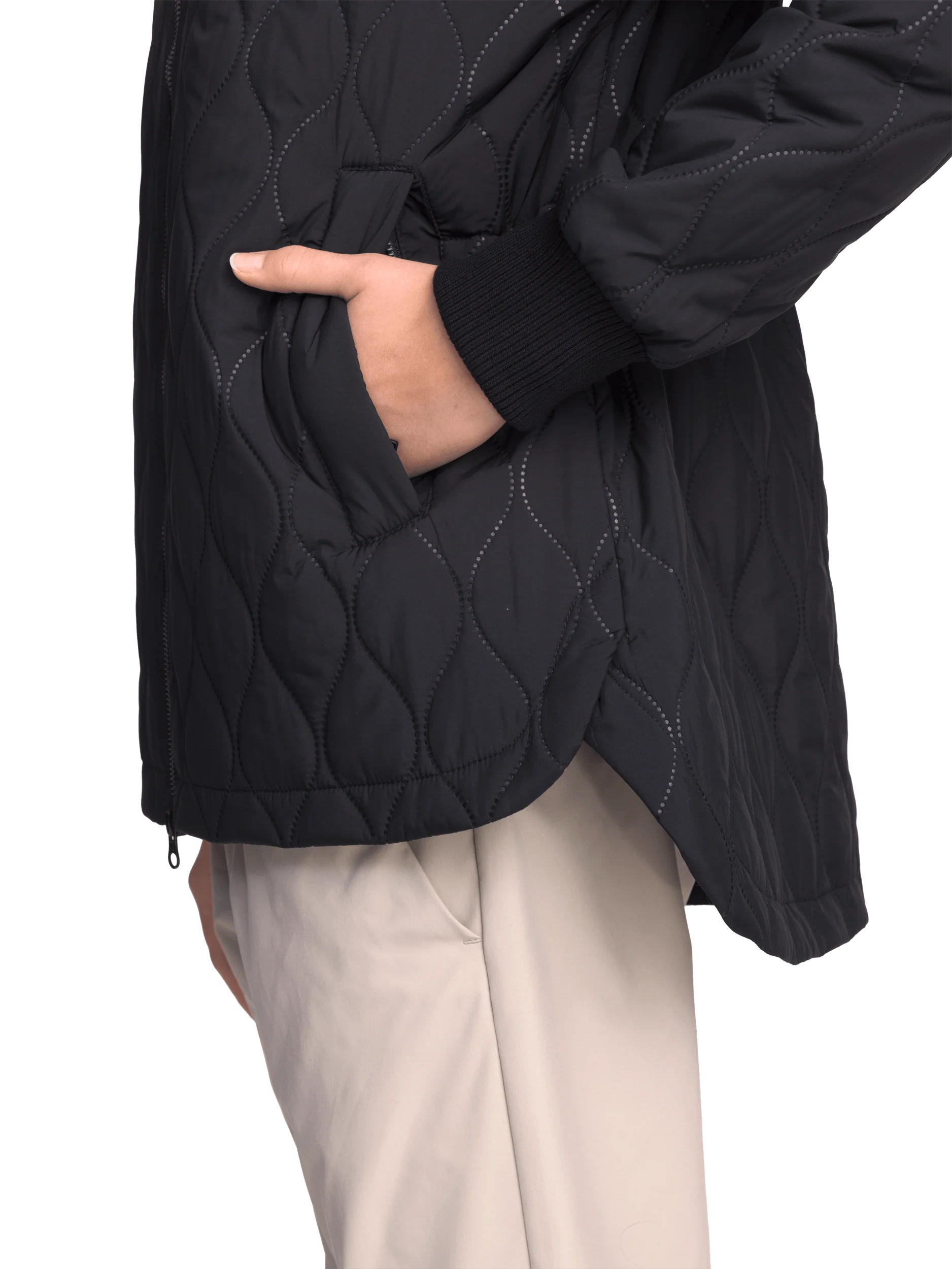 EMORY QUILT JACKET BLACK WOMEN - Image 5