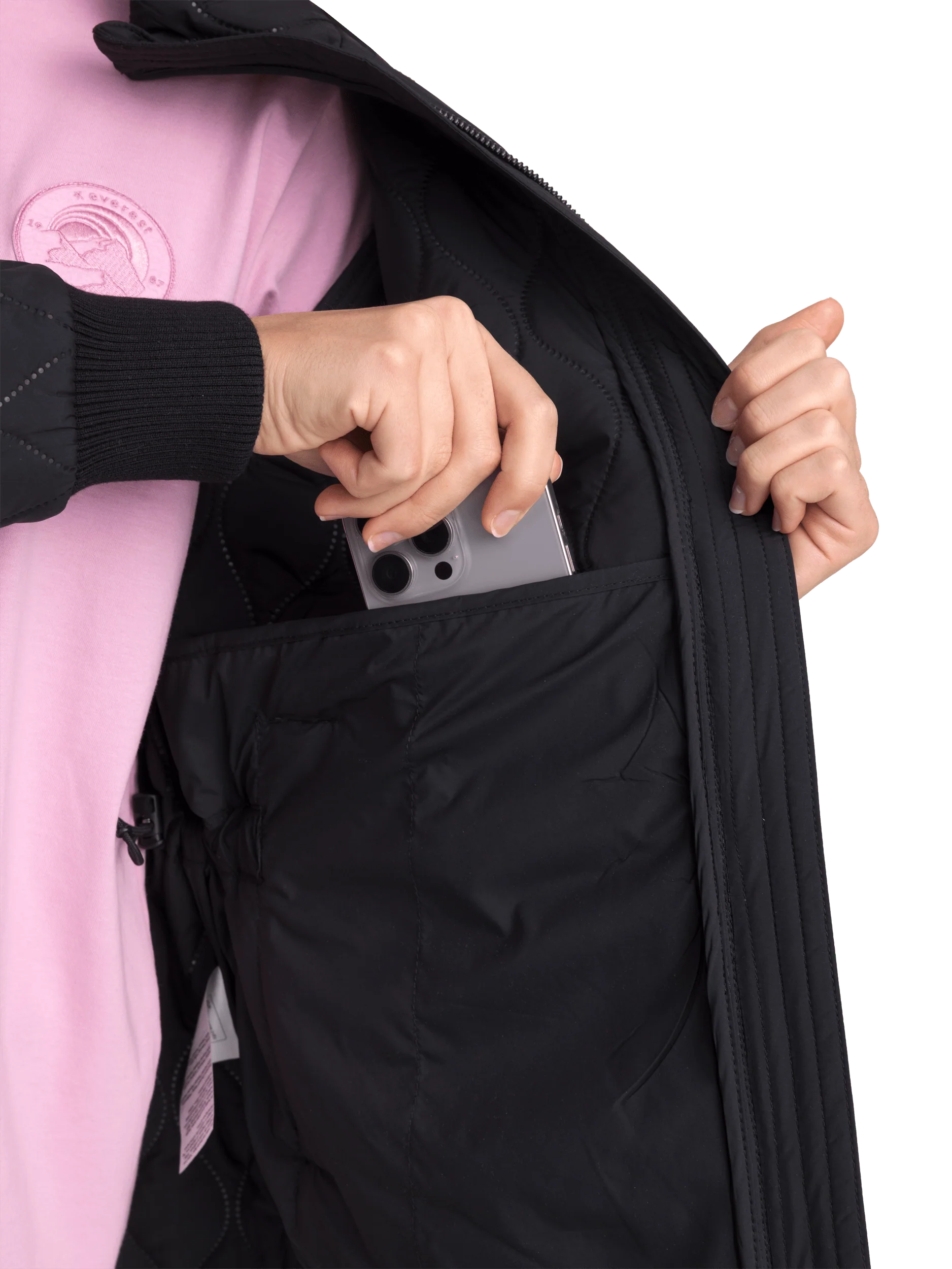 EMORY QUILT JACKET BLACK WOMEN - Image 7