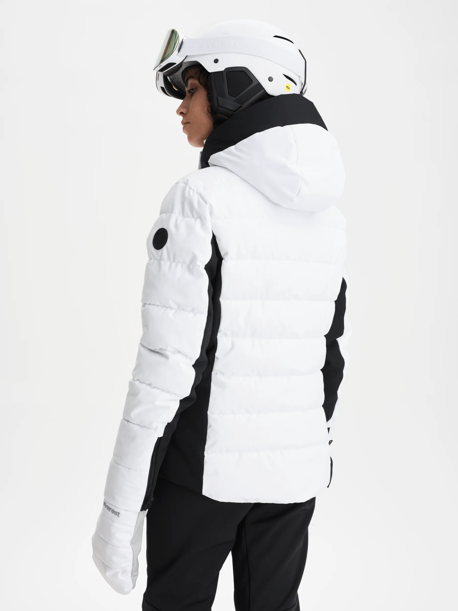 FASHION JACKET WHITE/BLACK - Image 4