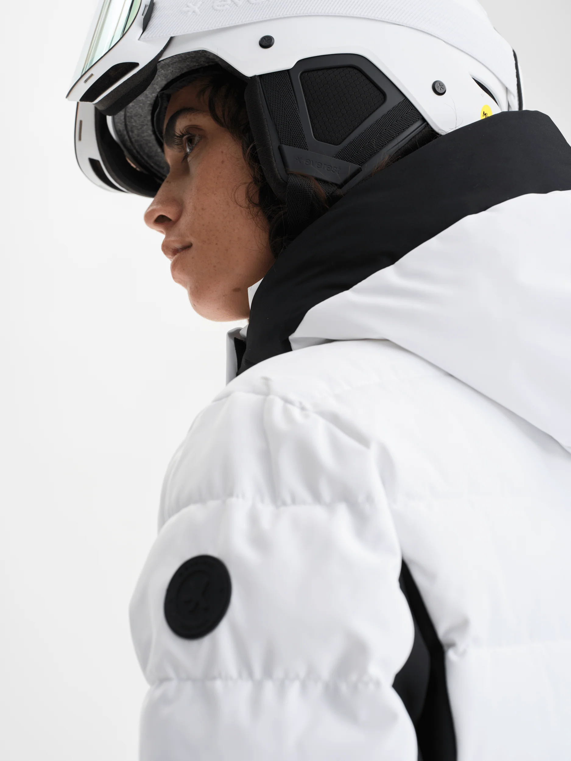 FASHION JACKET WHITE/BLACK - Image 6