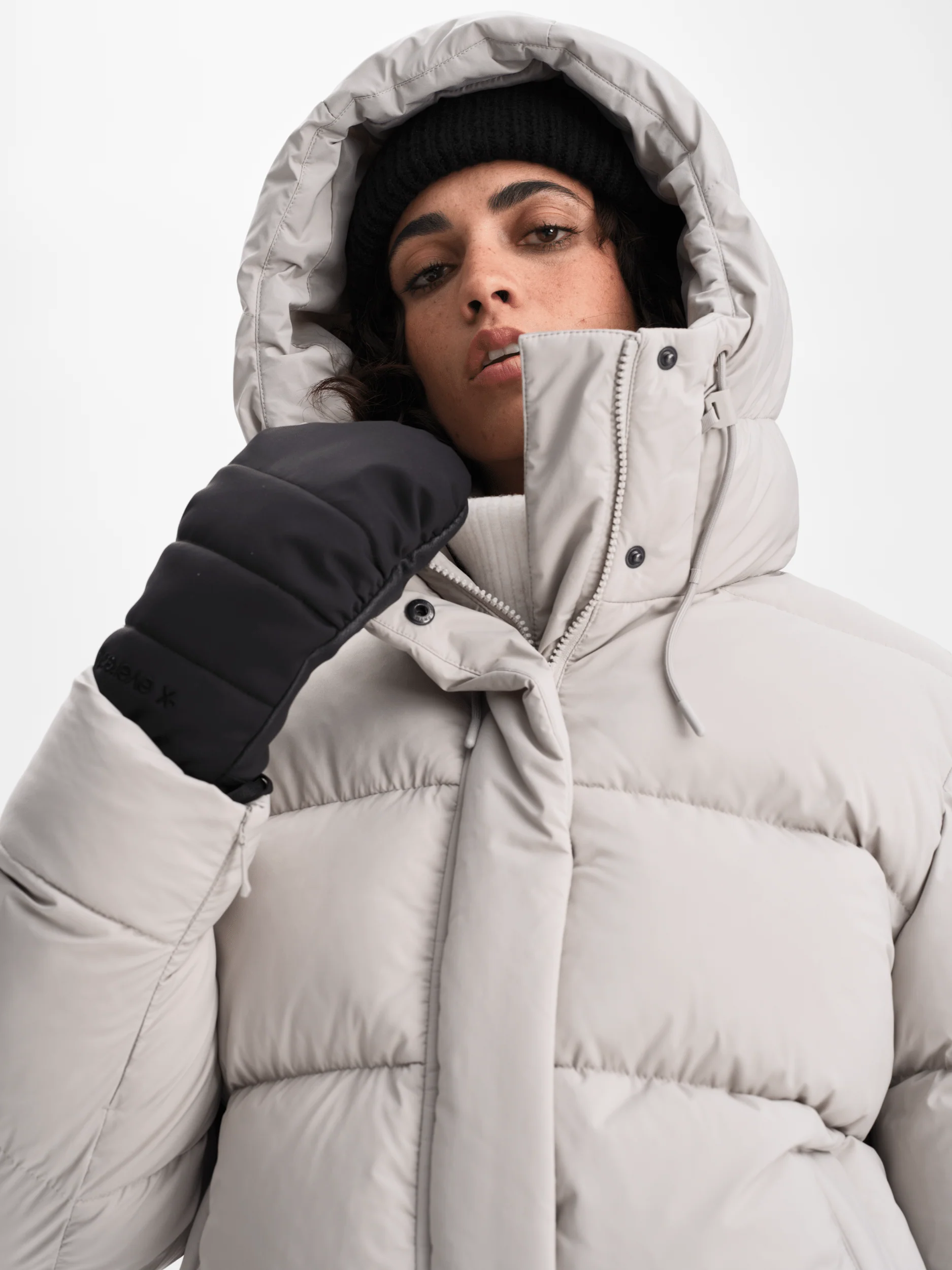 FEMME PUFF JACKET DOVECOAT - Image 3