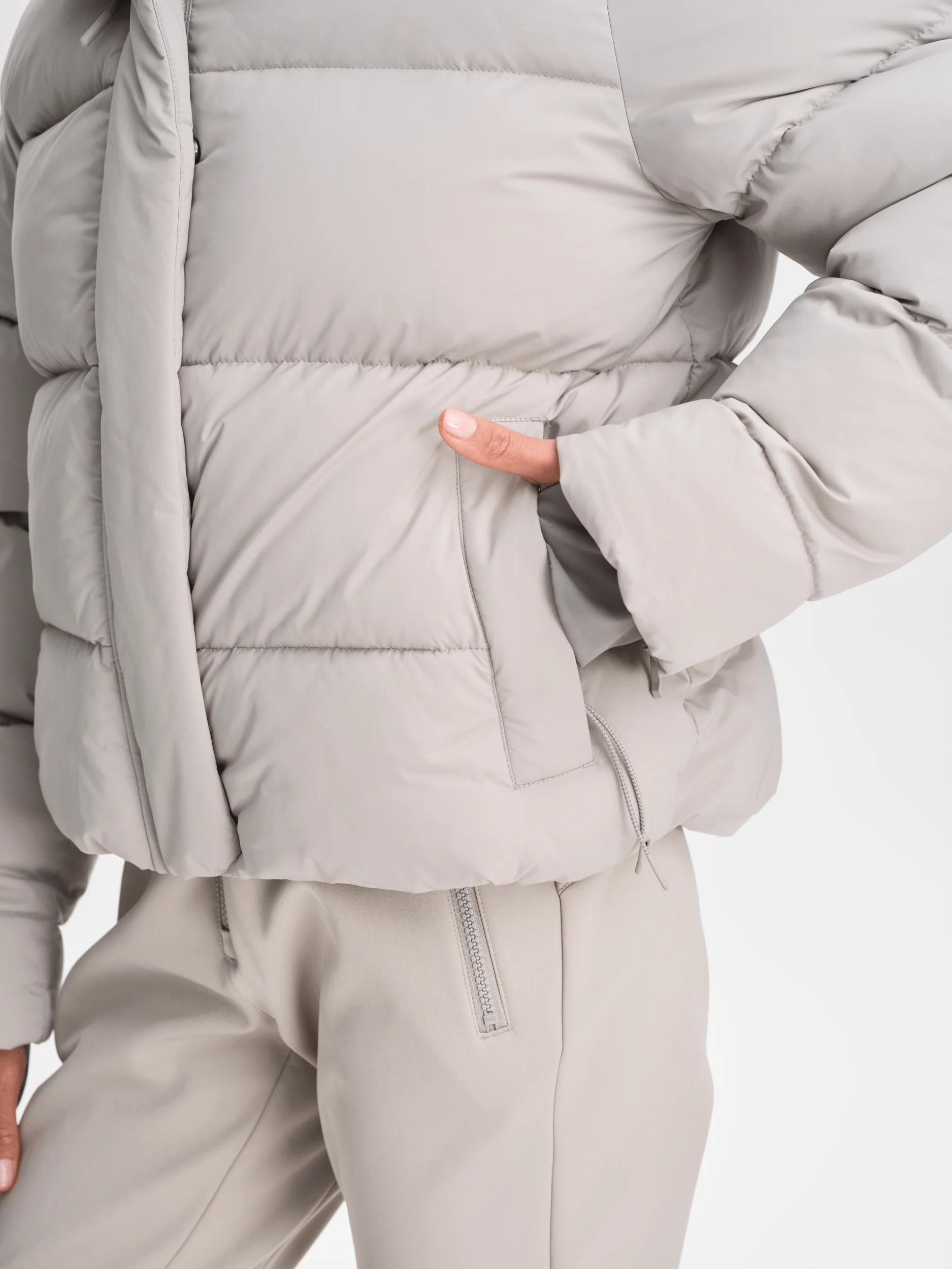 FEMME PUFF JACKET DOVECOAT - Image 7