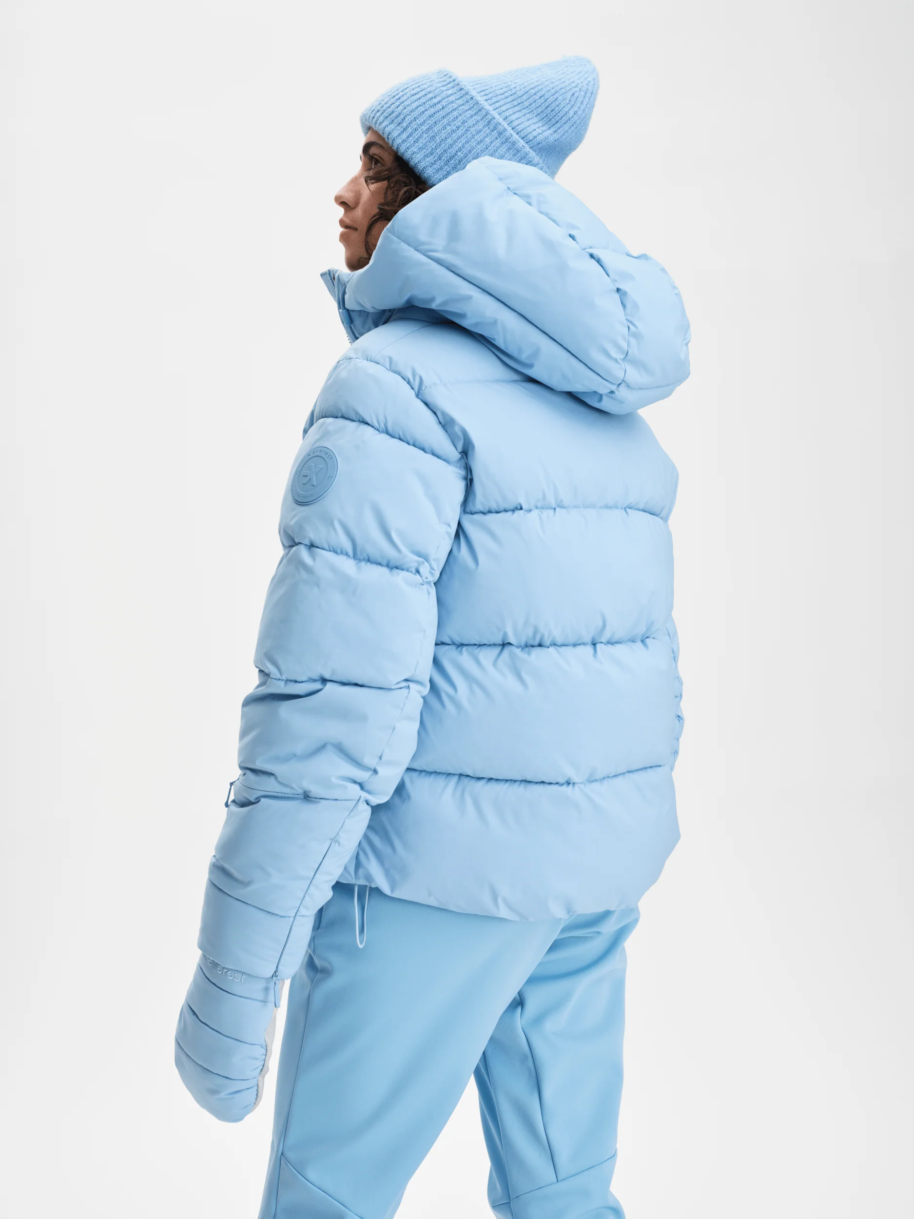 FEMME PUFF JACKET DUSK BLUE - Image 3
