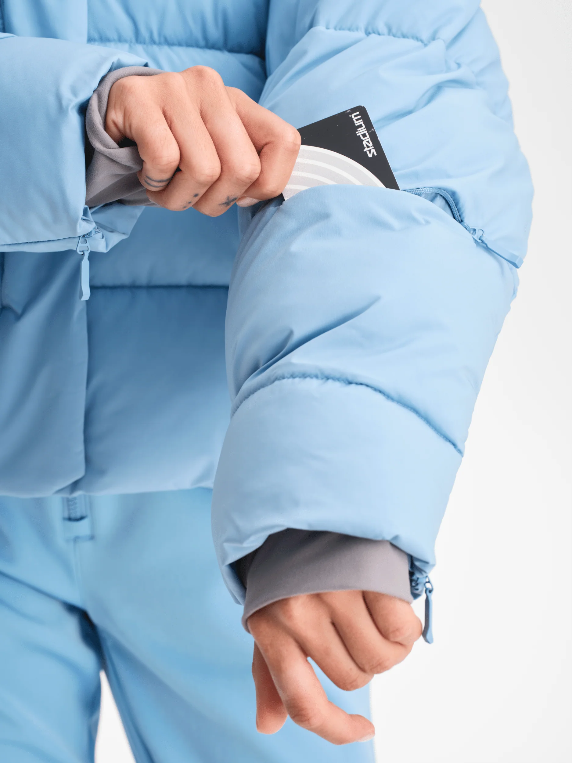 FEMME PUFF JACKET DUSK BLUE - Image 6