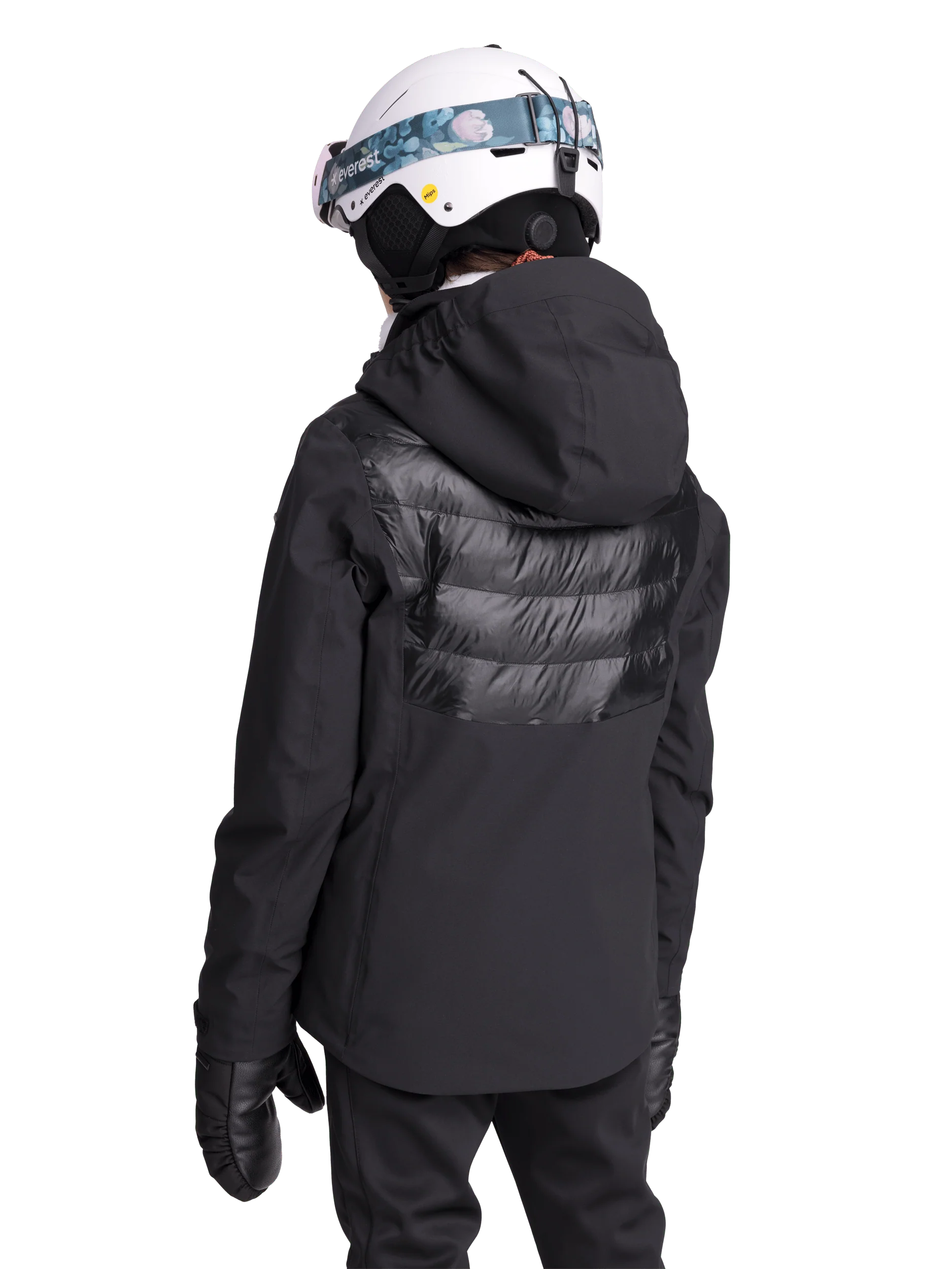 FLOW SOFTSHELL JACKET BLACK SHINY - Image 3