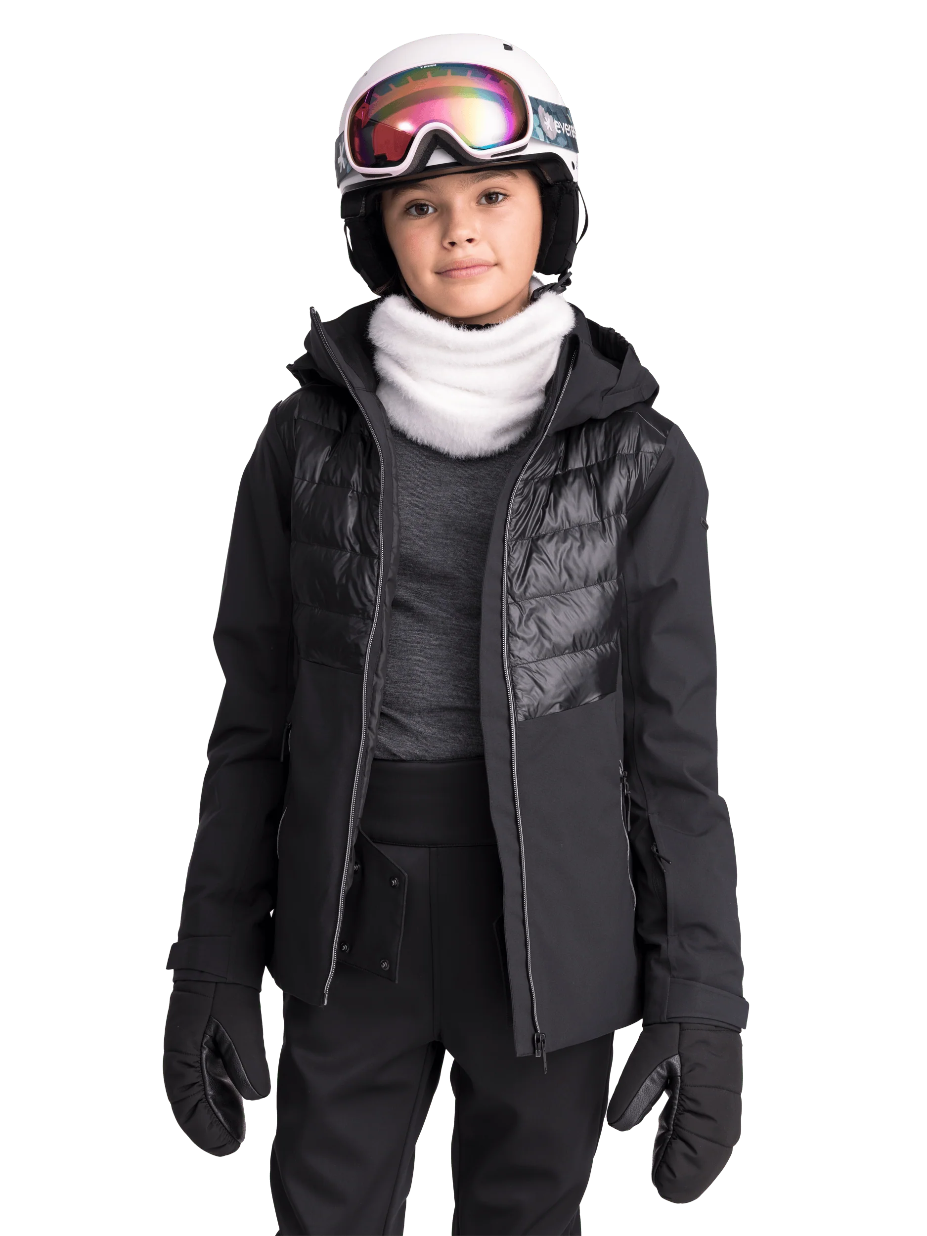 FLOW SOFTSHELL JACKET BLACK SHINY - Image 4