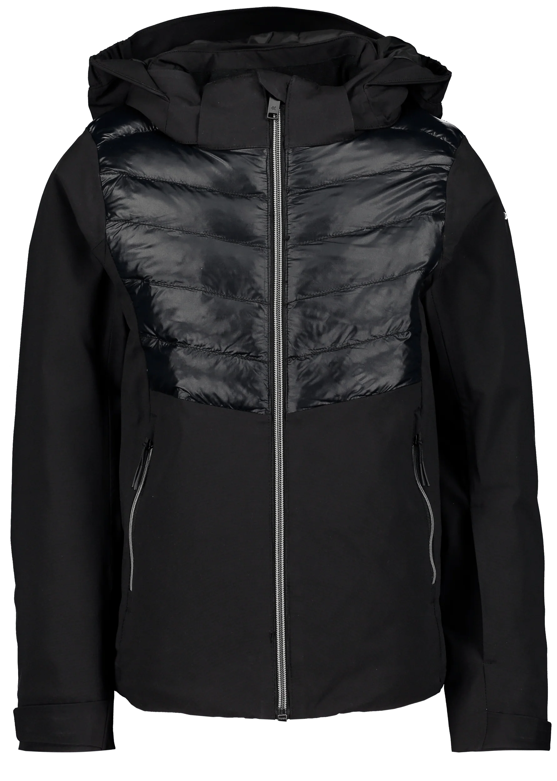 FLOW SOFTSHELL JACKET BLACK SHINY - Image 6