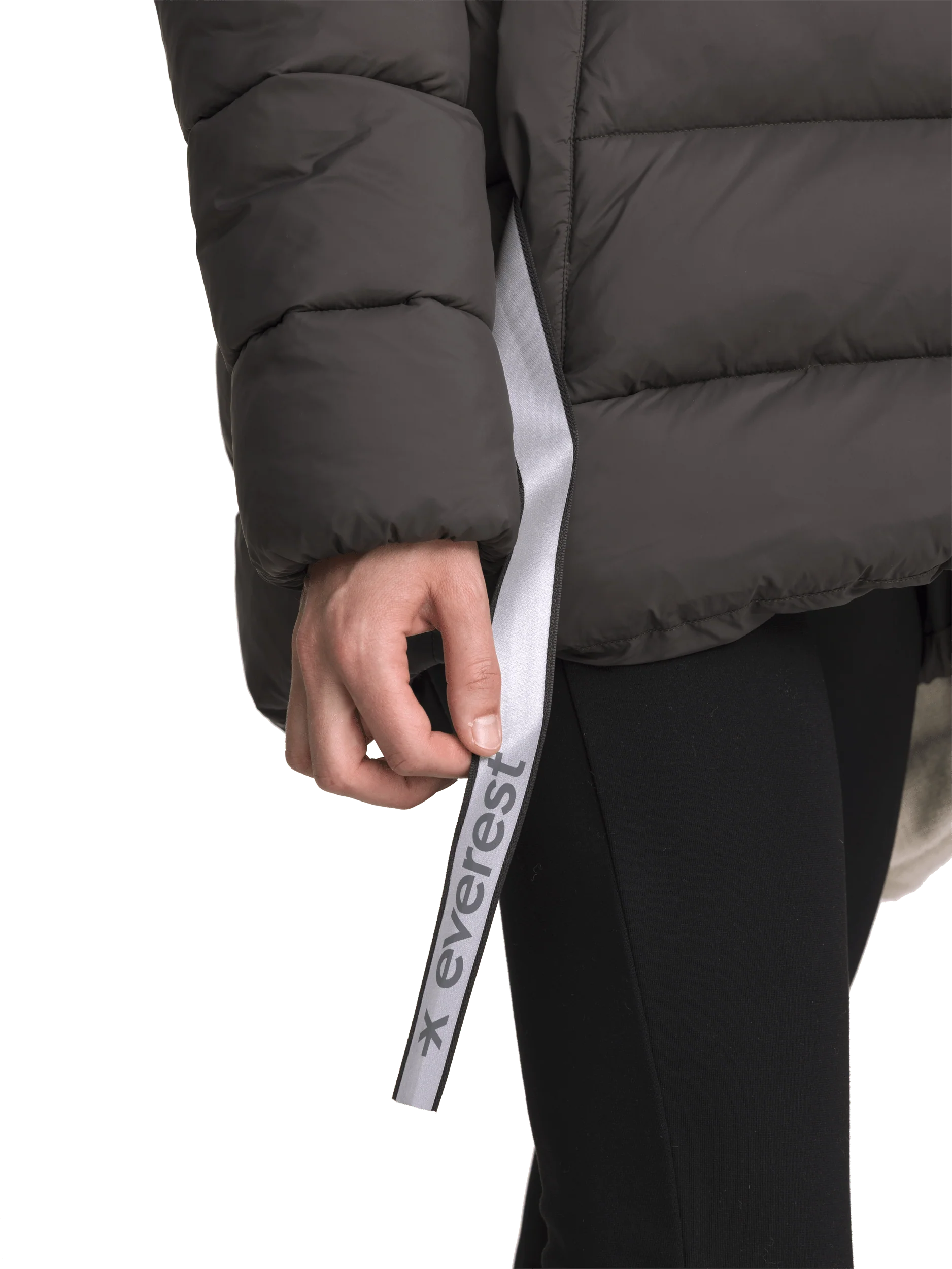 GAMILA MID JACKET BLACK - Image 4