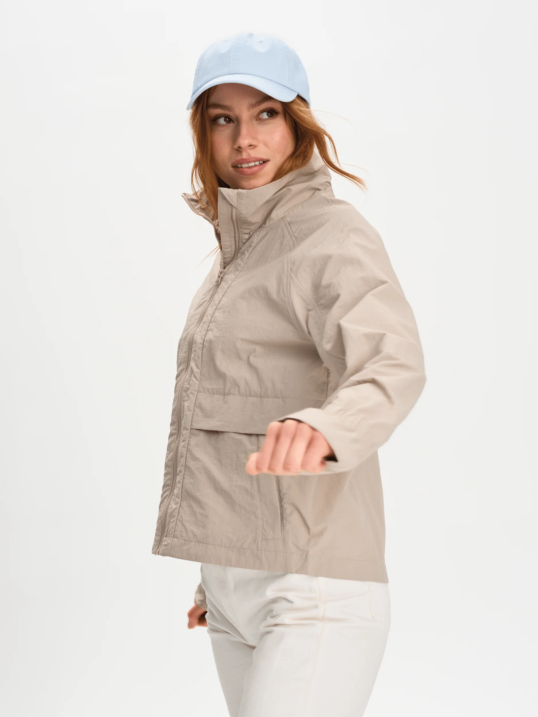GAVIOLA JACKET TAUPE SAND WOMENS - Image 3