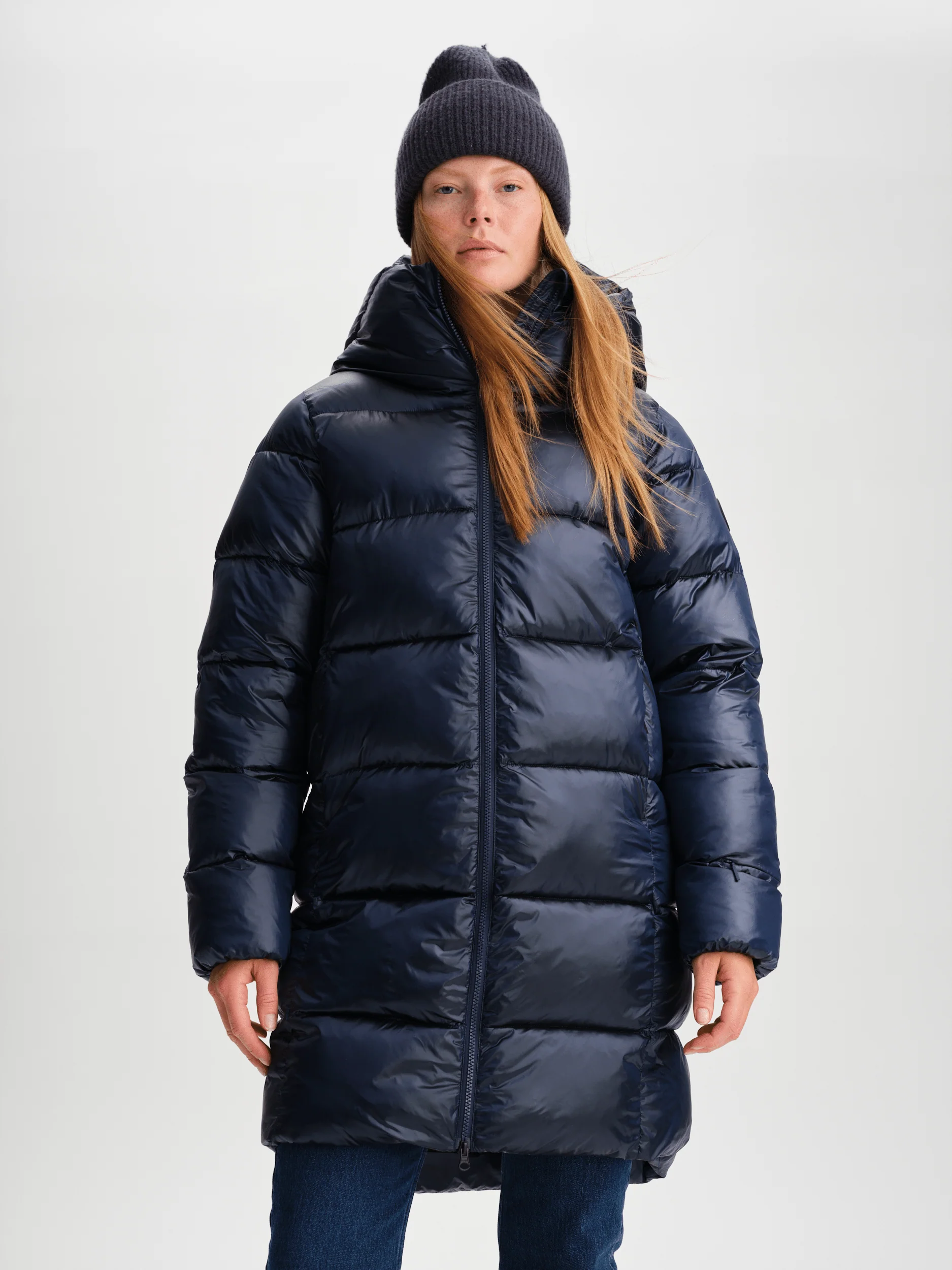 GISTOLA MID COAT NAVY
