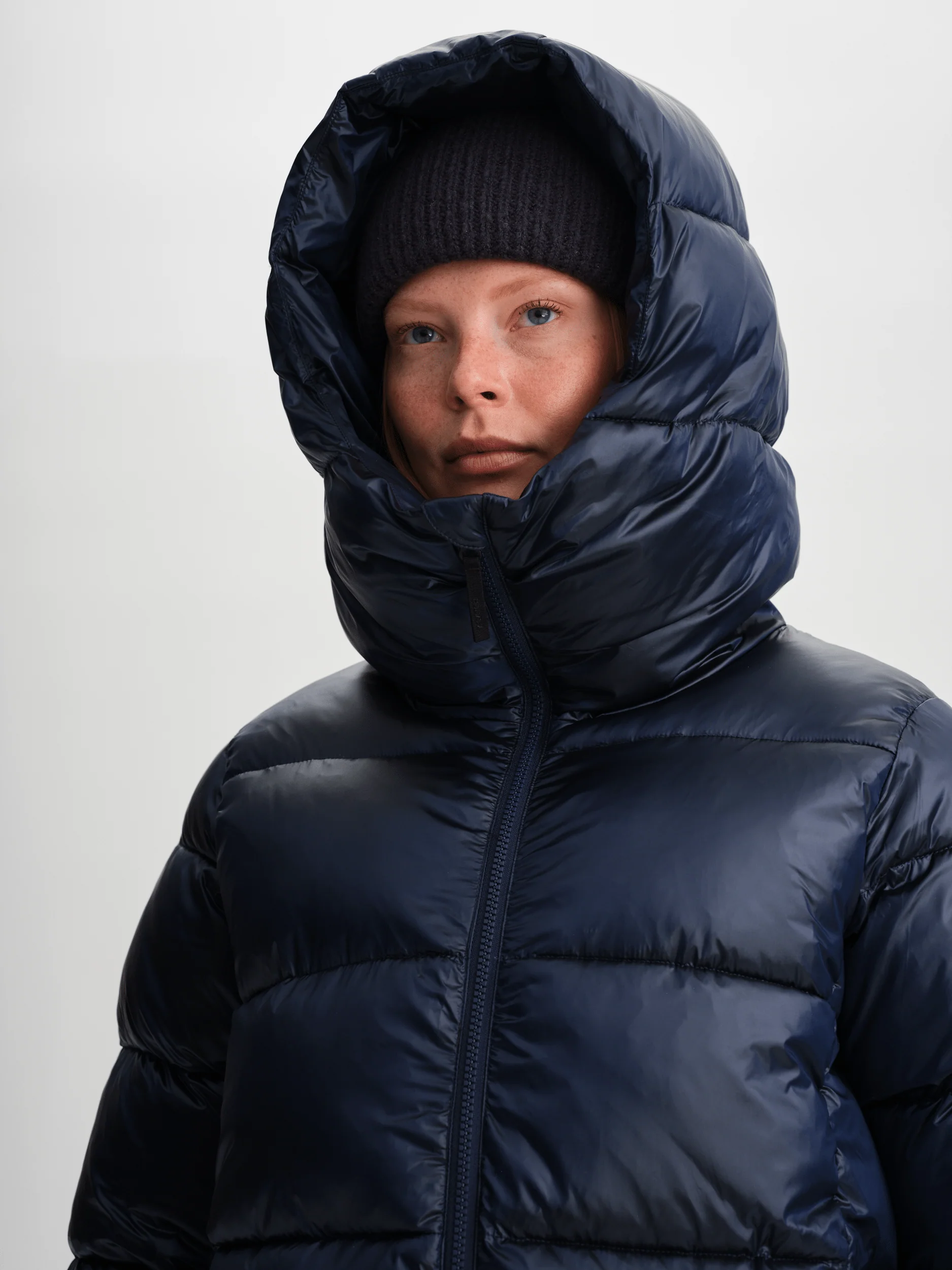 GISTOLA MID COAT NAVY - Image 5