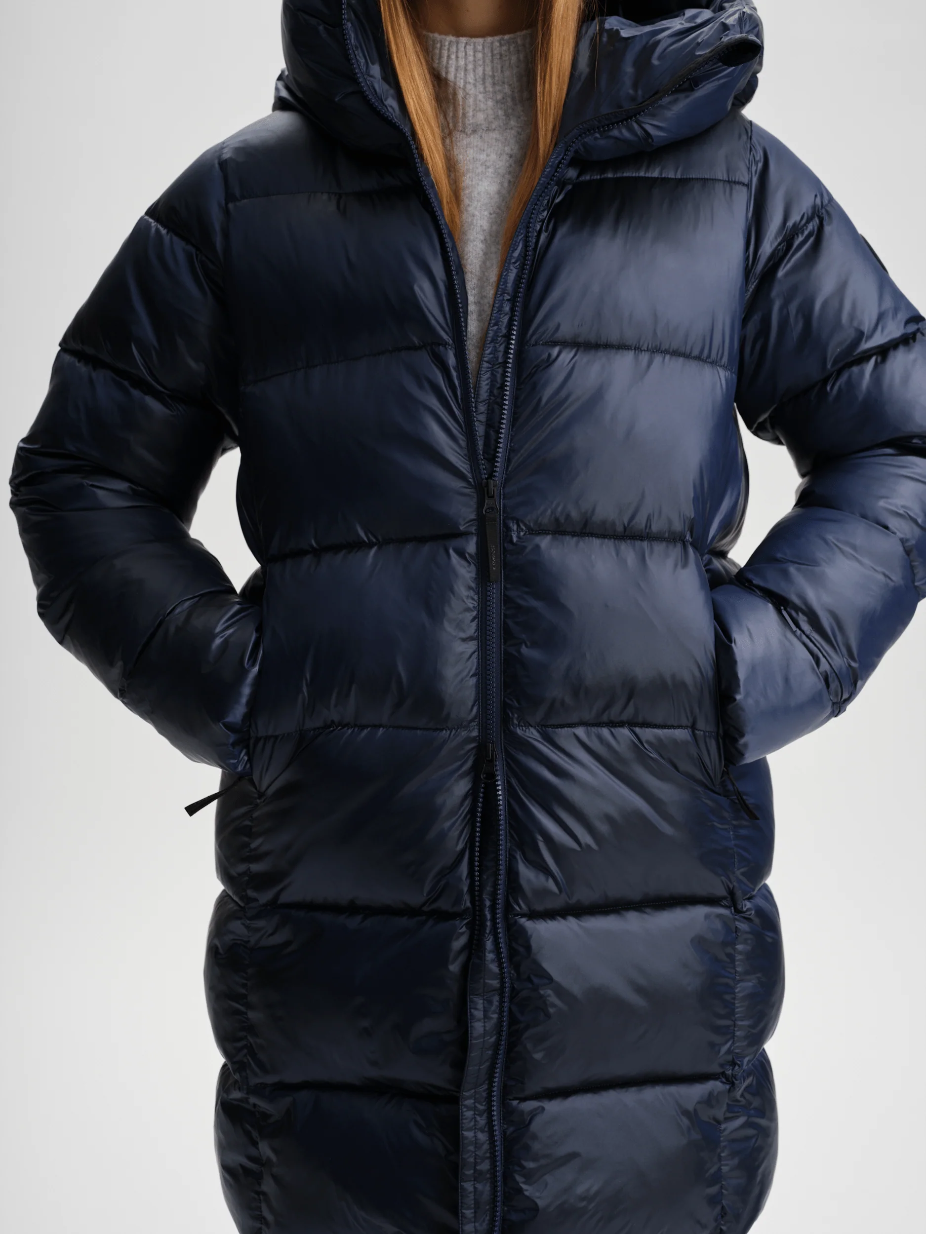 GISTOLA MID COAT NAVY - Image 6