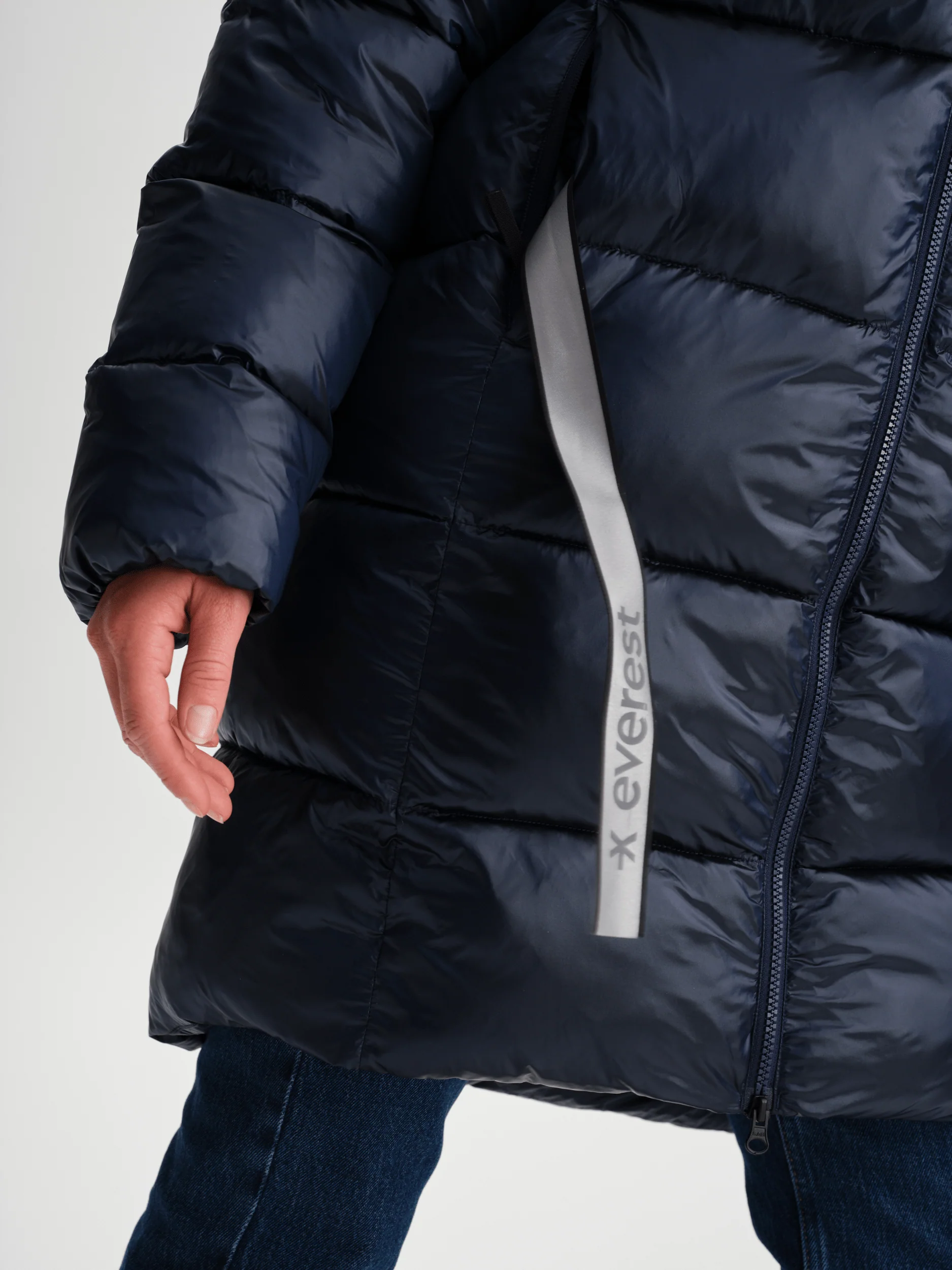 GISTOLA MID COAT NAVY - Image 8