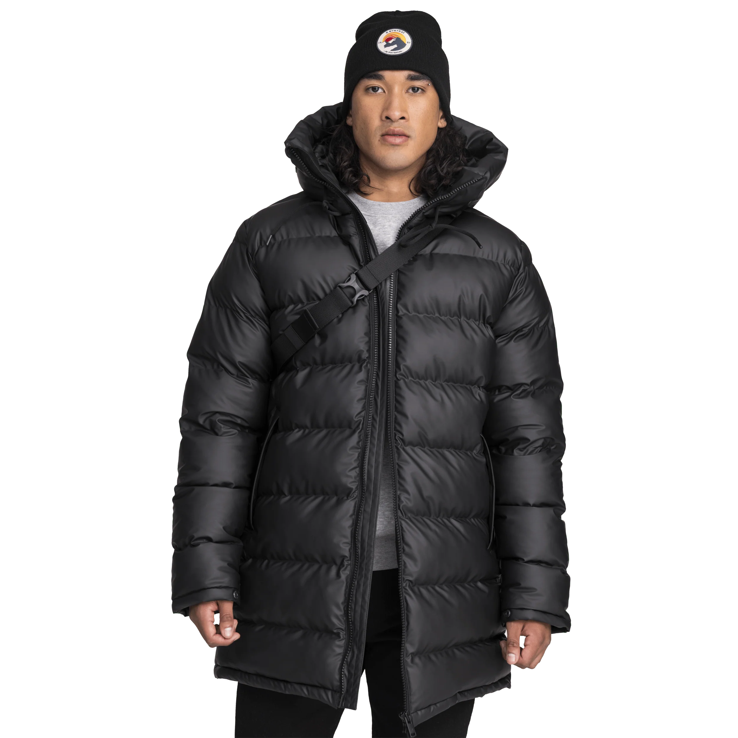 GORYU PARKA BLACK UNISEX - Image 2