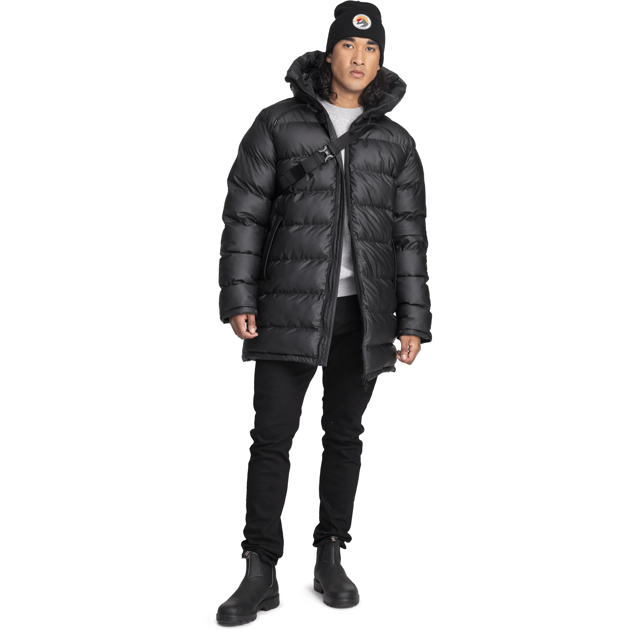 GORYU PARKA BLACK UNISEX - Image 3