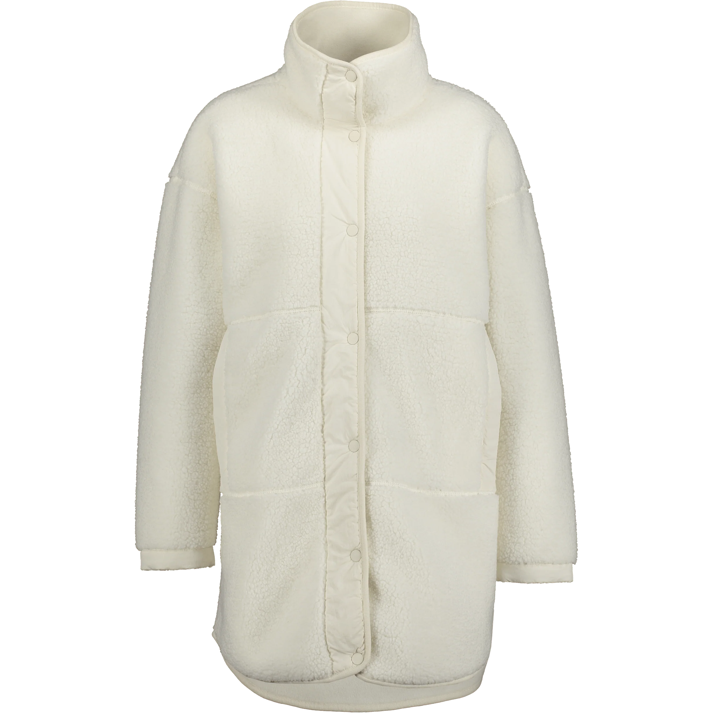 HAYDEN PILE COAT OFF WHITE - Image 6