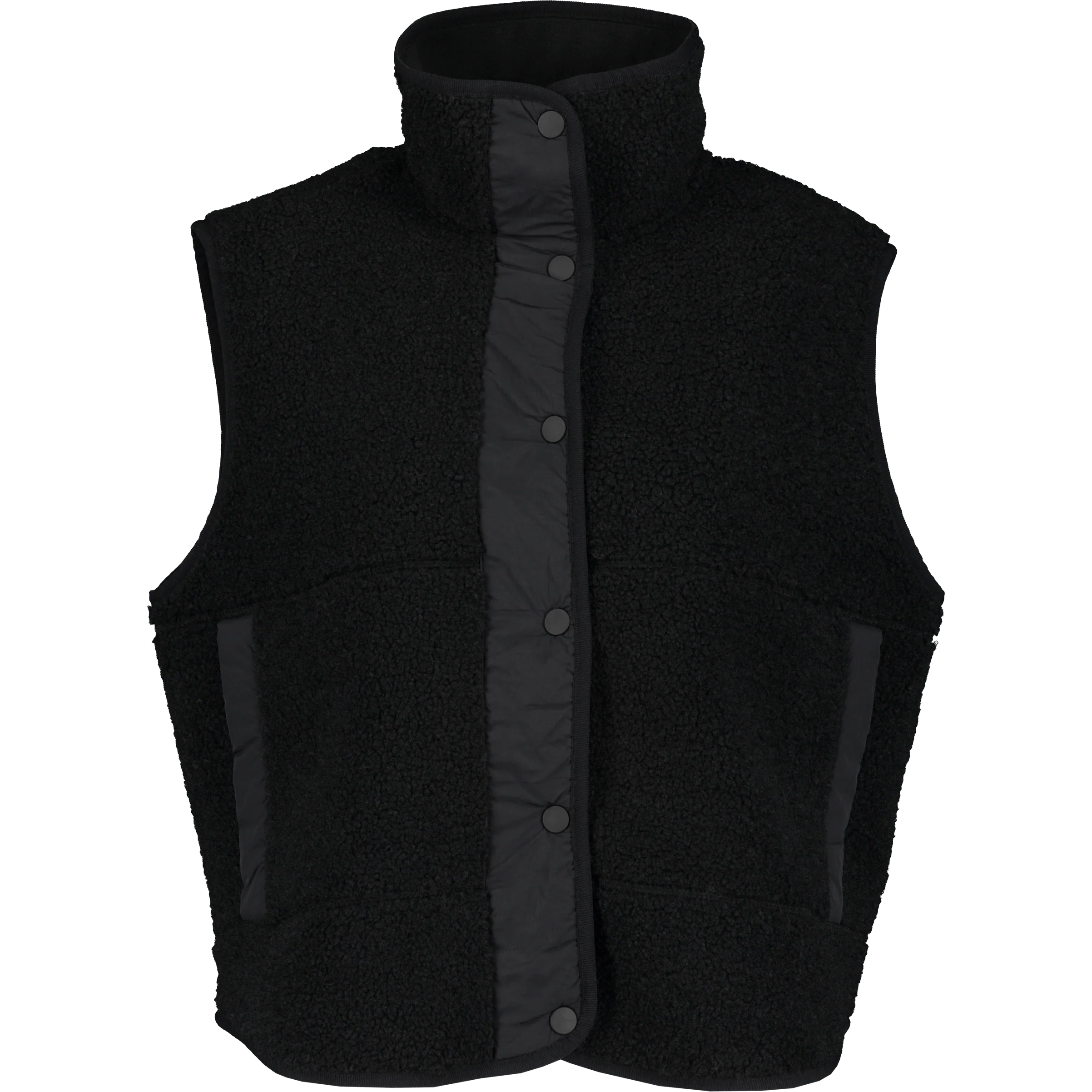HAYDEN PILE VEST BLACK WOMENS - Image 6