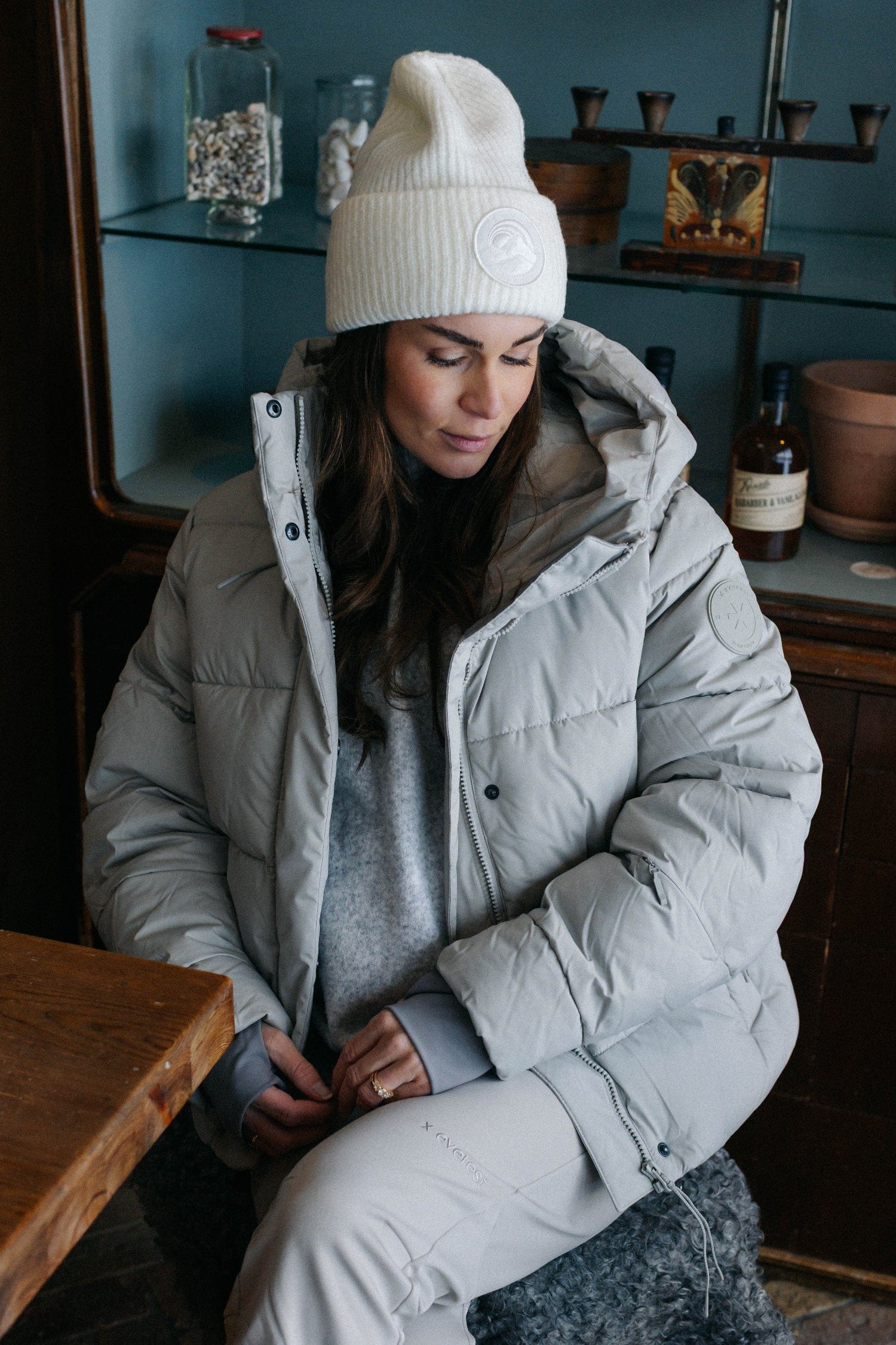 FEMME PUFF JACKET DOVECOAT - Image 11