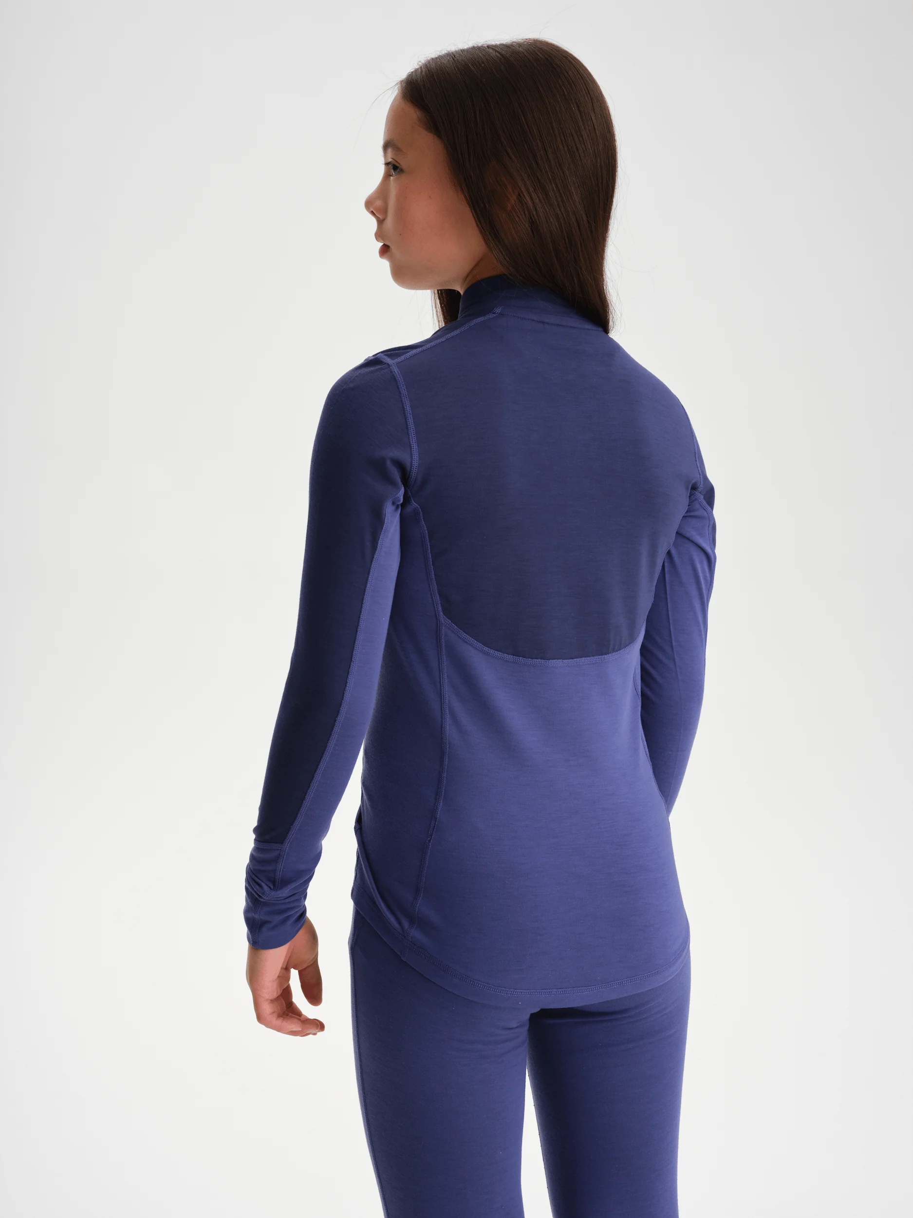 HIGH BASE LAYER SHIRT BLUE/PURPLE JUNIOR - Image 4