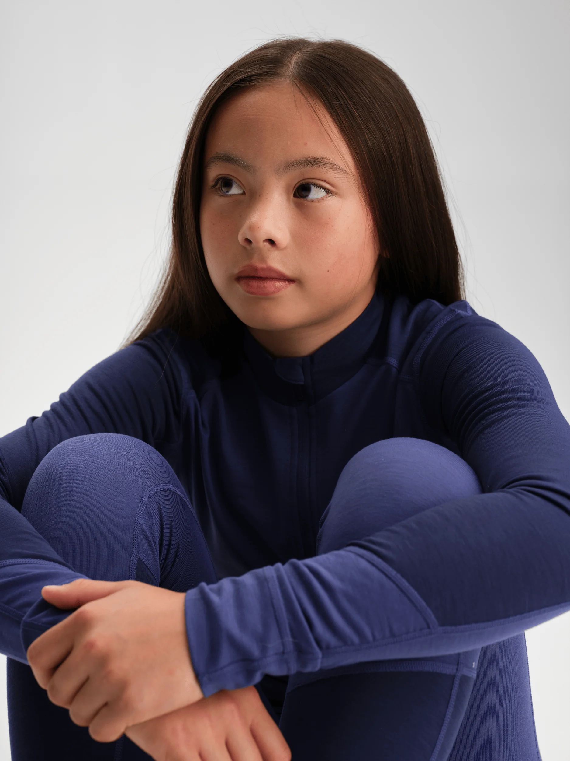 HIGH BASE LAYER SHIRT BLUE/PURPLE JUNIOR - Image 5