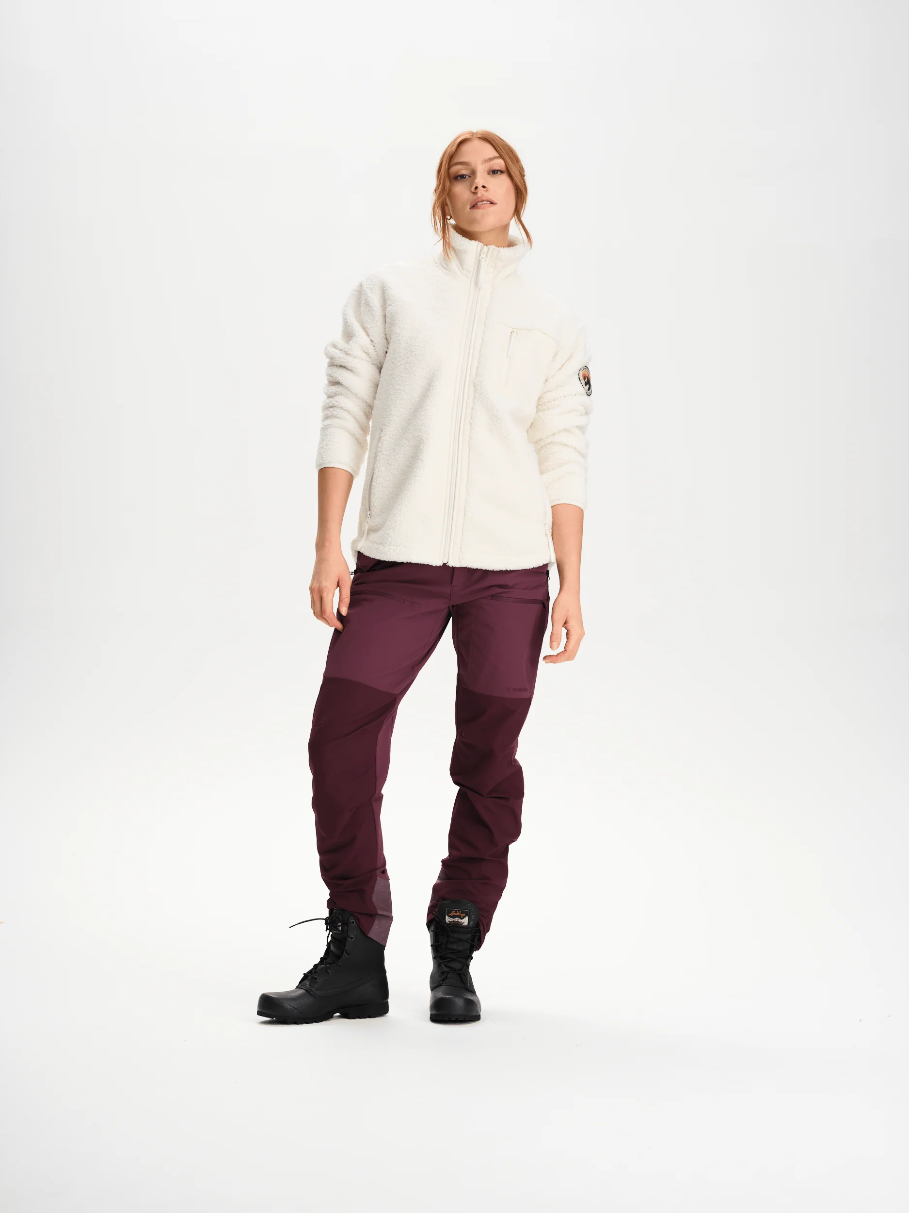 HIKE PANT MAUVE WINE WOMEN - Image 3