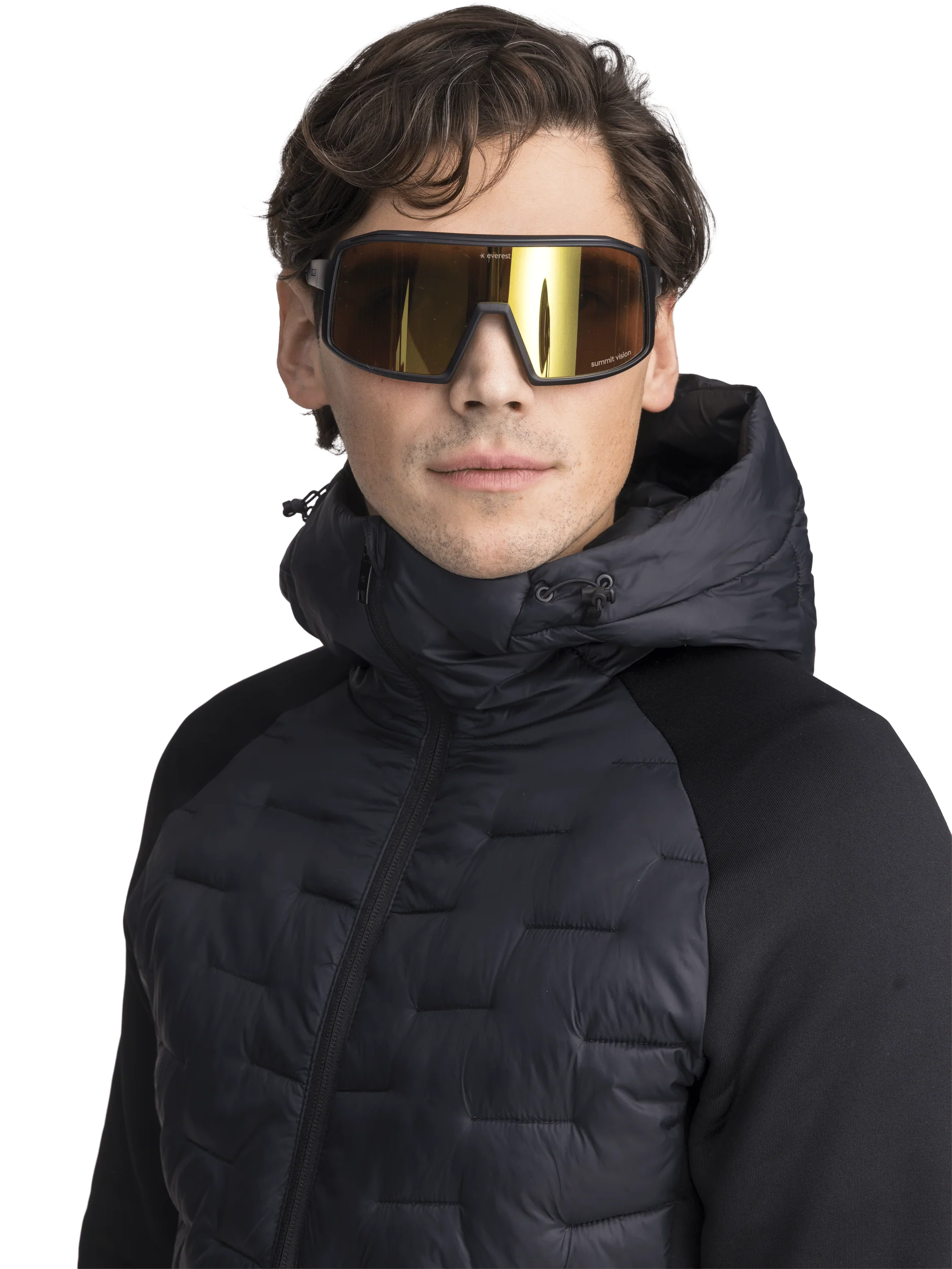 HYBRID HOOD JACKET BLACK - Image 4