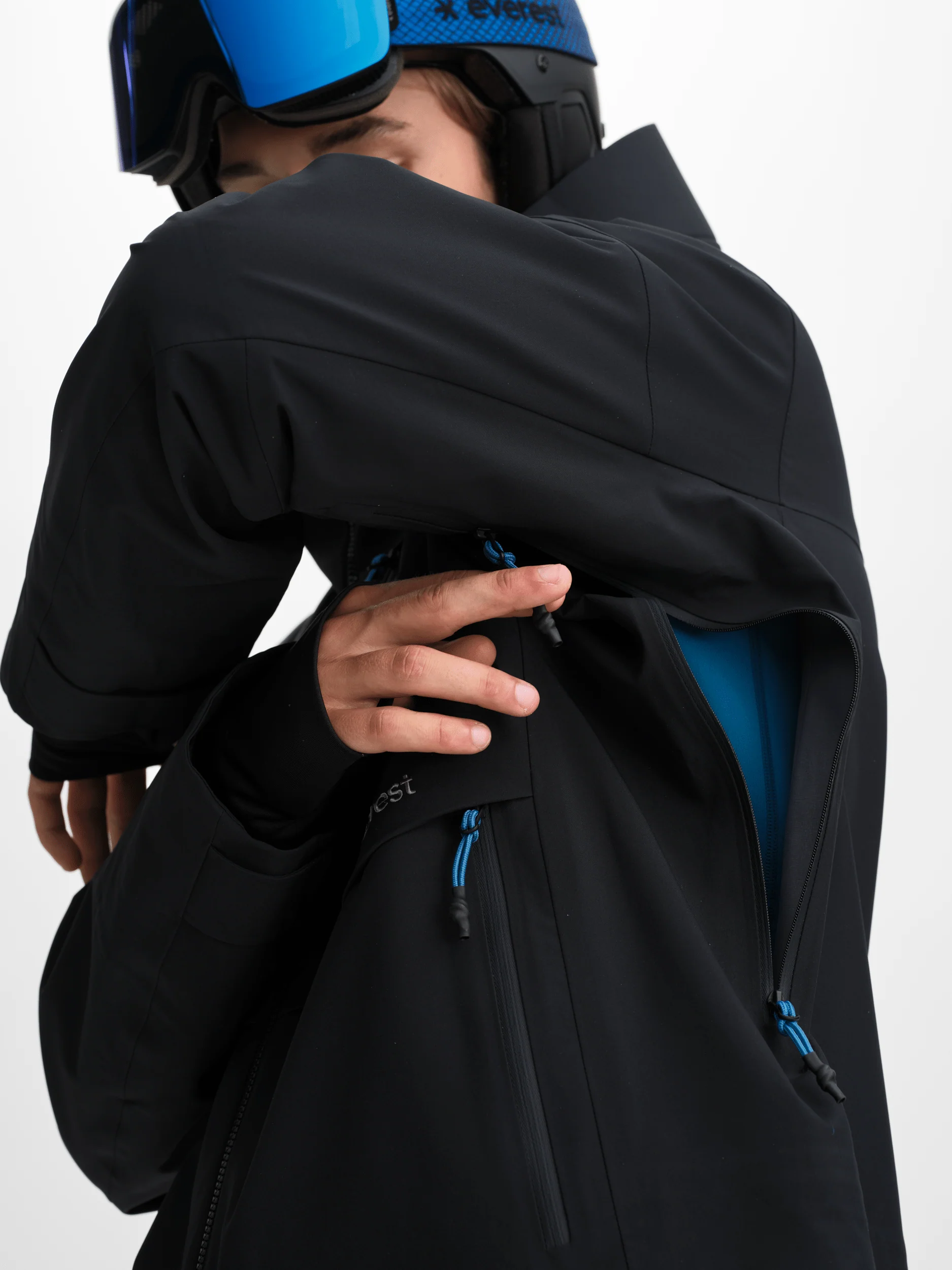 ICON 3 LAYER JACKET BLACK/GLACIER - Image 7