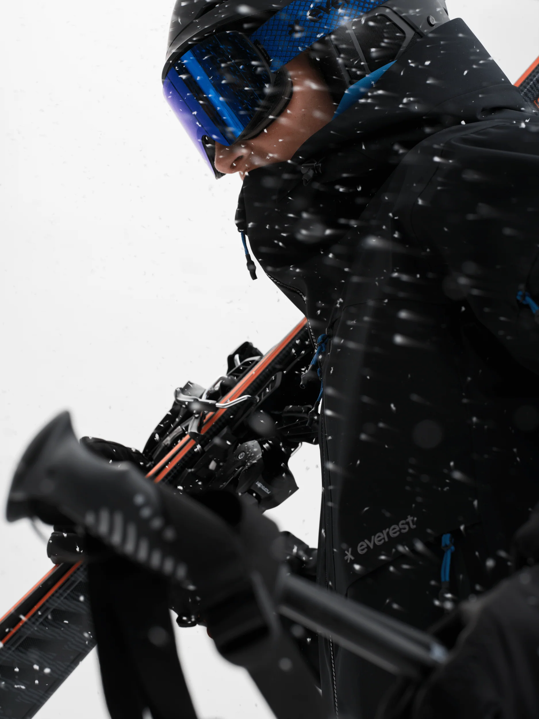 ICON 3 LAYER JACKET BLACK/GLACIER - Image 9