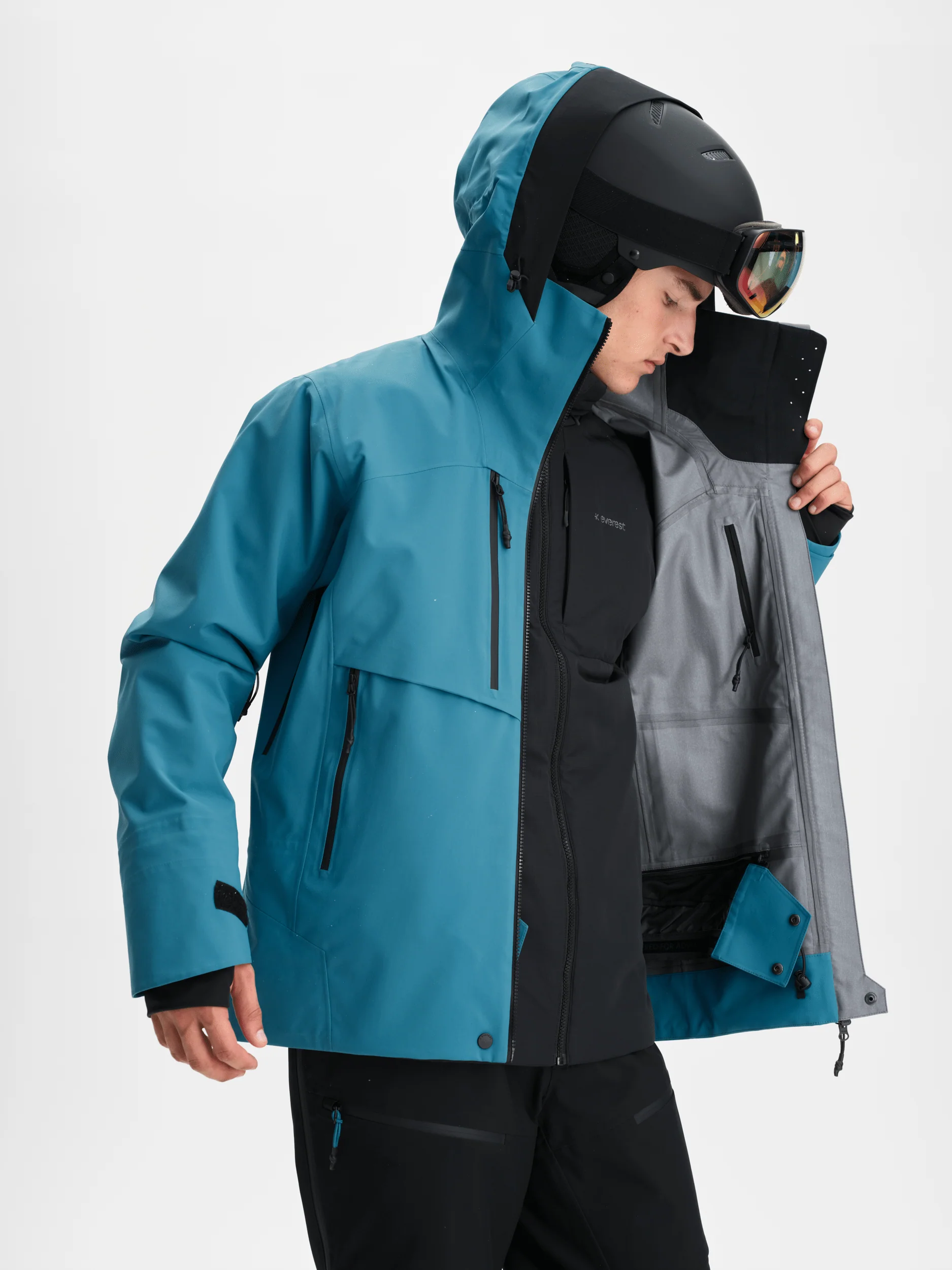 ICON 3 LAYER JACKET GLACIER BLUE - Image 10