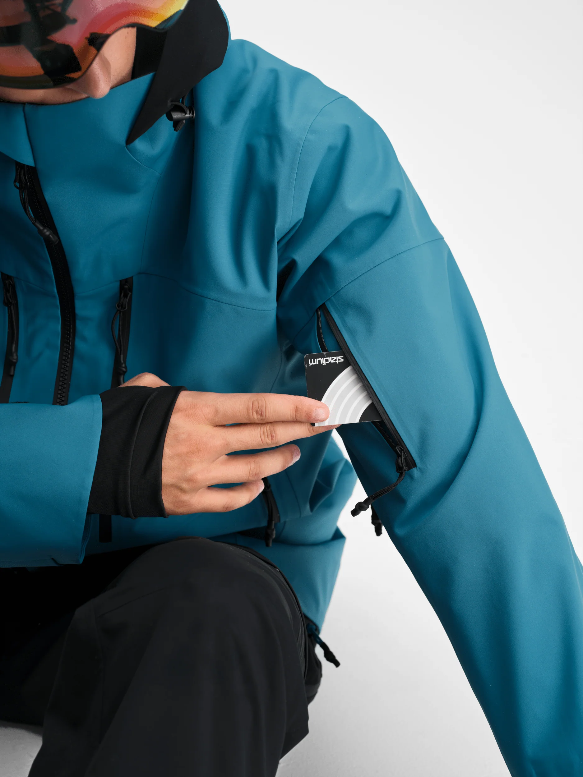 ICON 3 LAYER JACKET GLACIER BLUE - Image 9