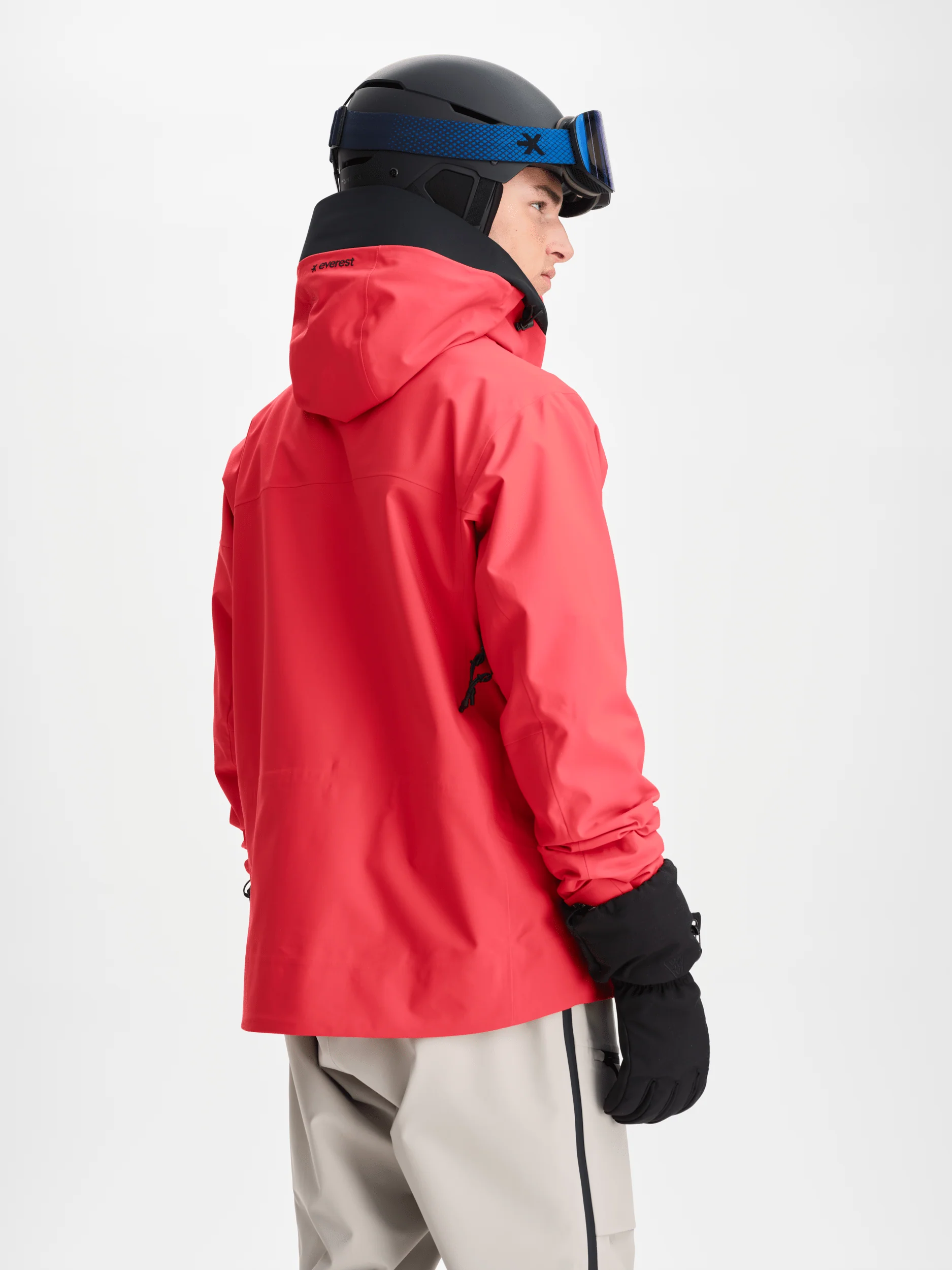 ICON 3 LAYER JACKET HIGH RISK RED - Image 3