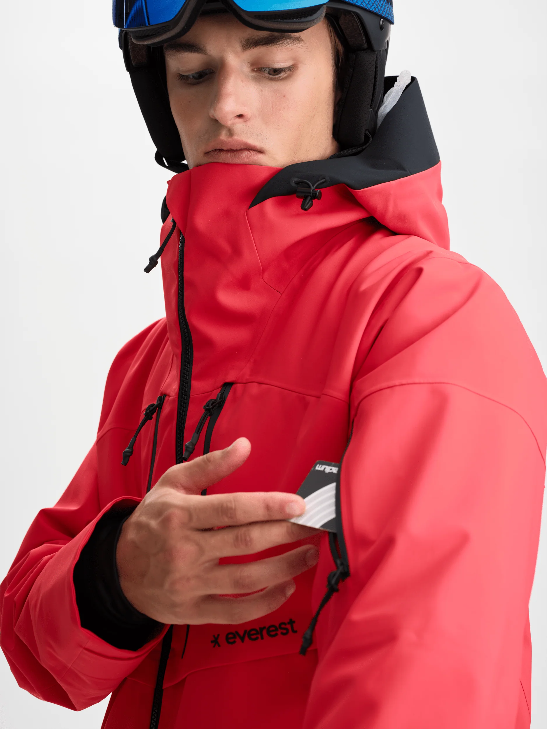 ICON 3 LAYER JACKET HIGH RISK RED - Image 5