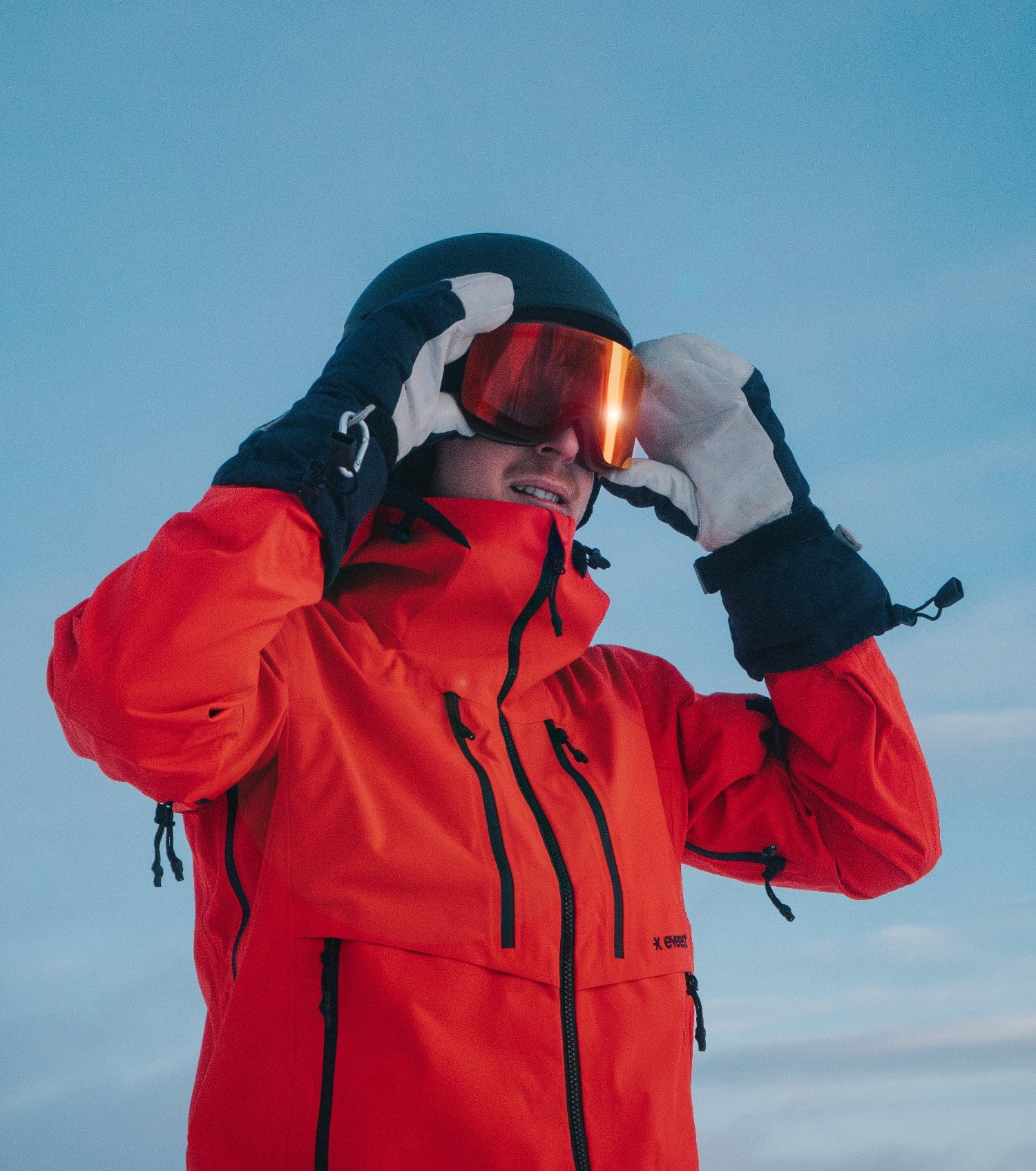 FREERIDE GOGGLE BLACK/ORANGE - Image 5