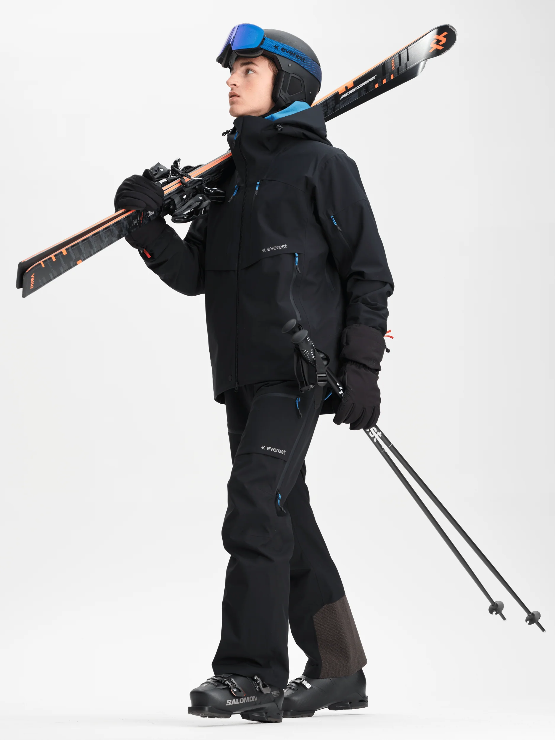 ICON 3 LAYER PANT BLACK/GLACIER - Image 6