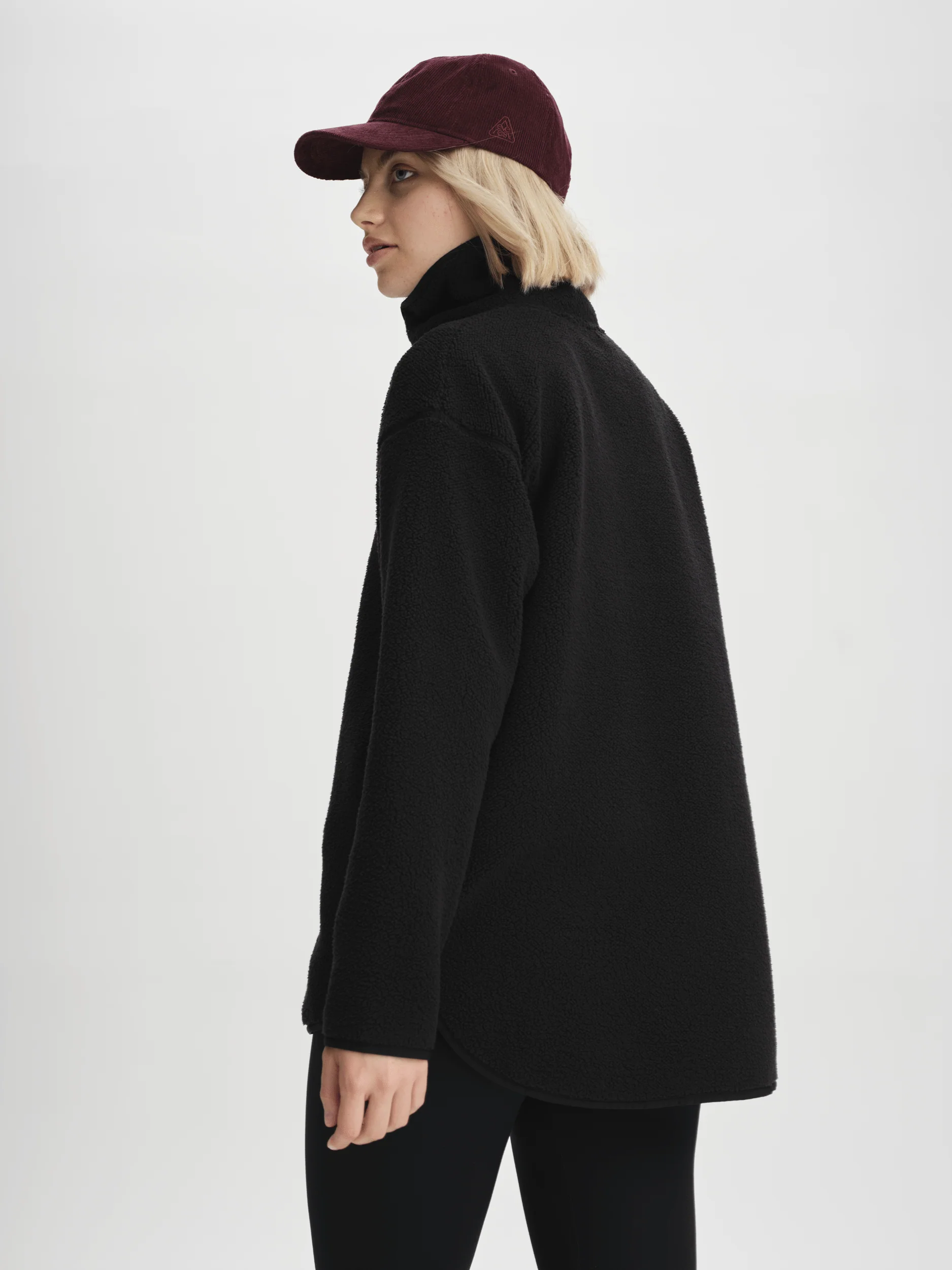 IMJA PILE HALFZIP BLACK - Image 3