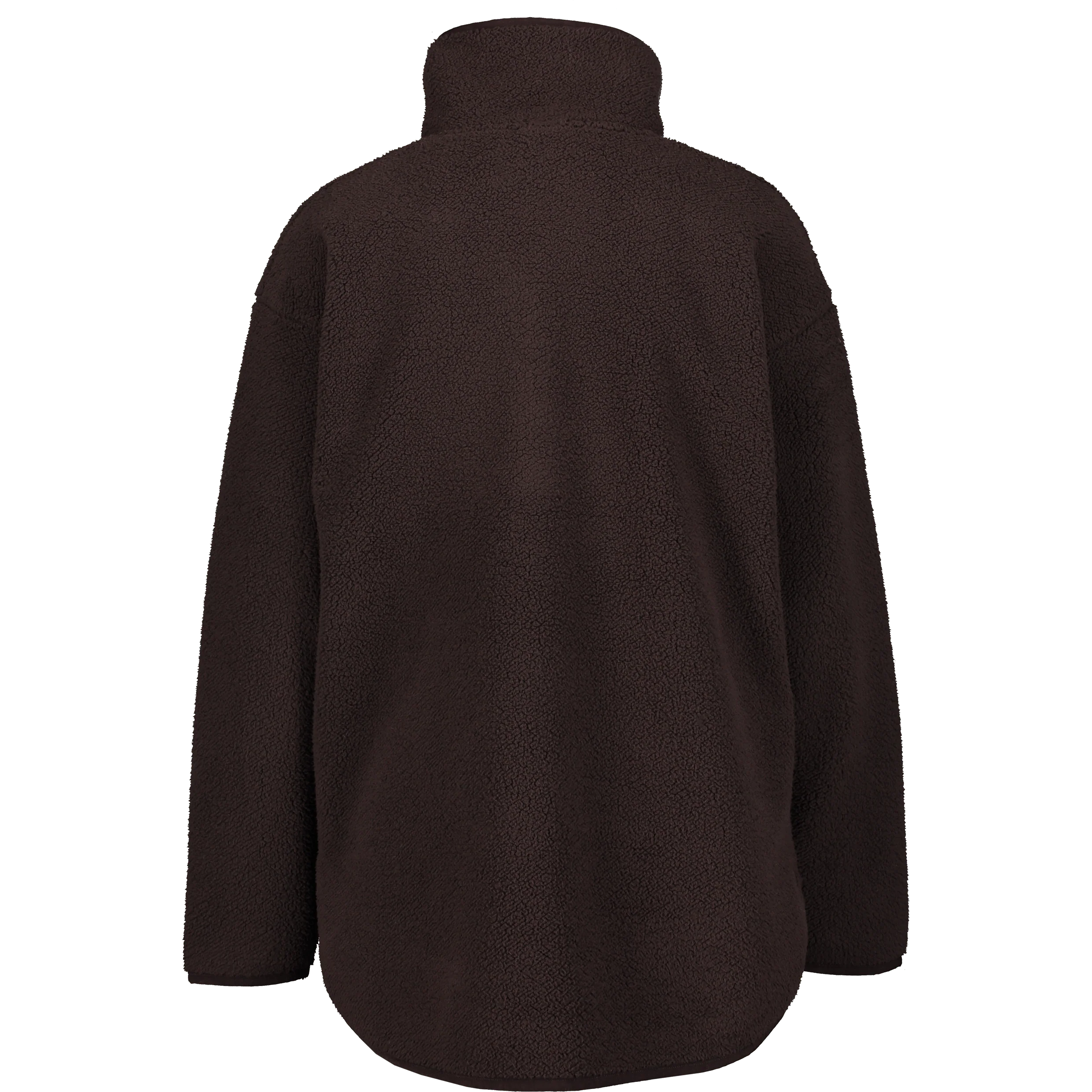 IMJA PILE HALFZIP CACAO BROWN - Image 8